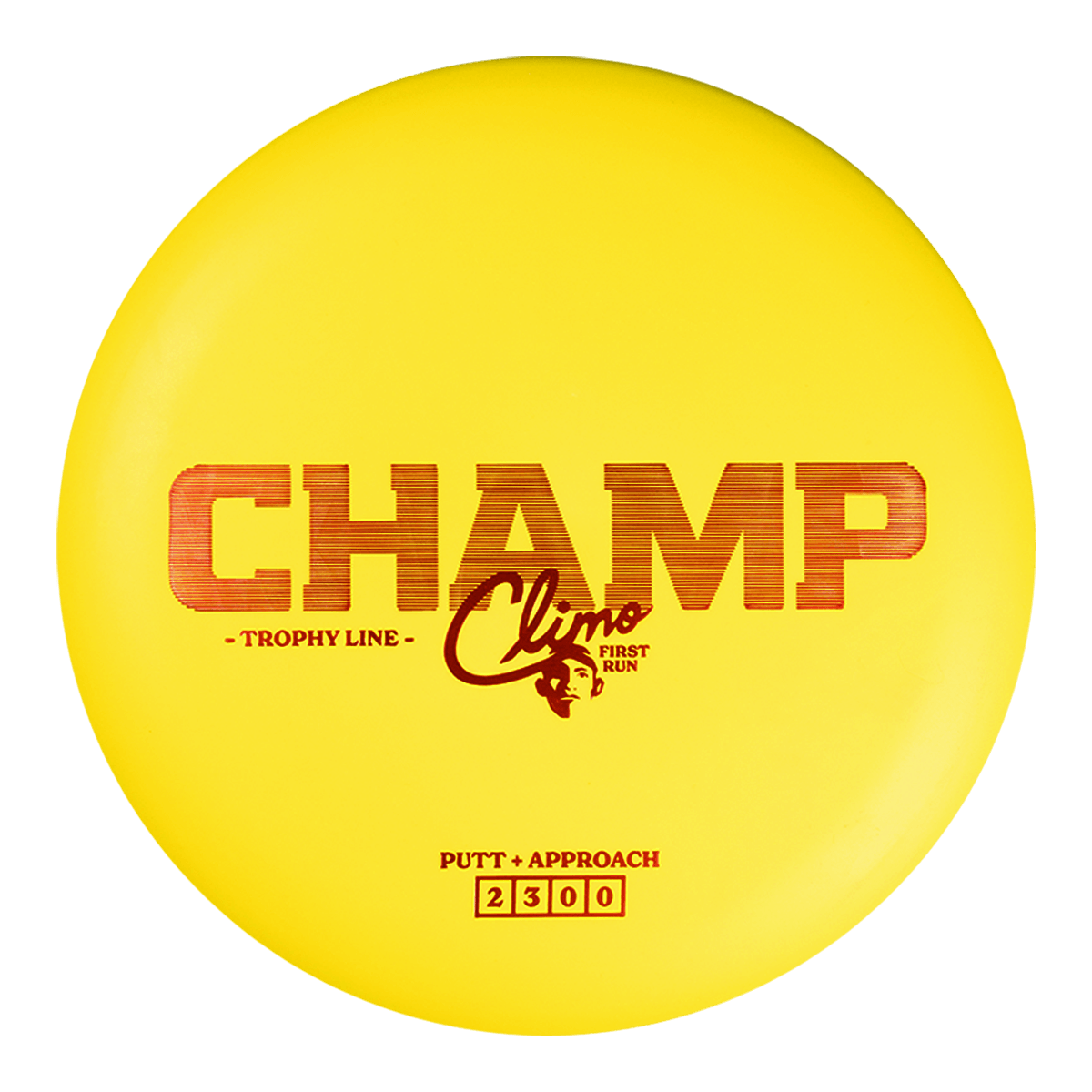 Trophy Champ - First Run