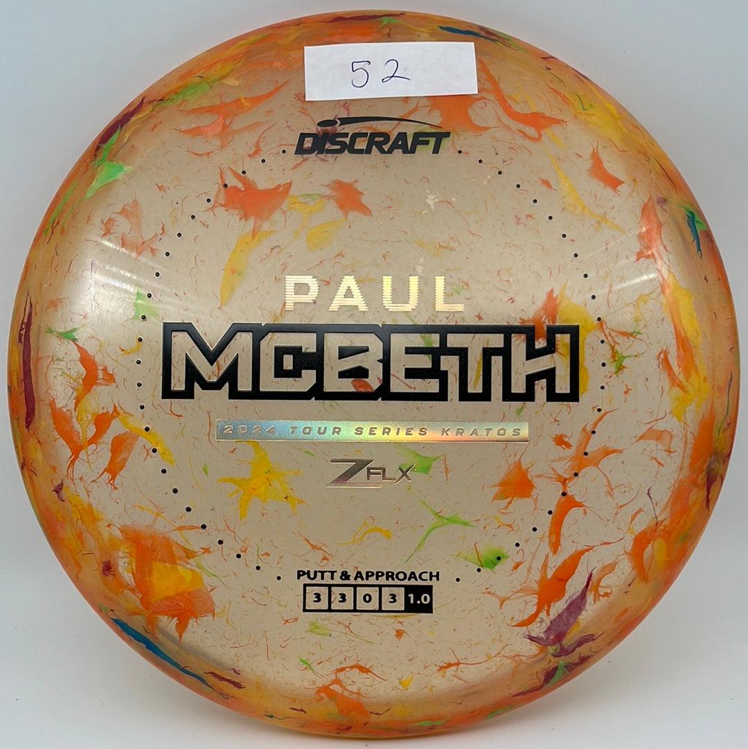 Z FLX Jawbreaker Kratos - Tour Series Paul Mcbeth 2024