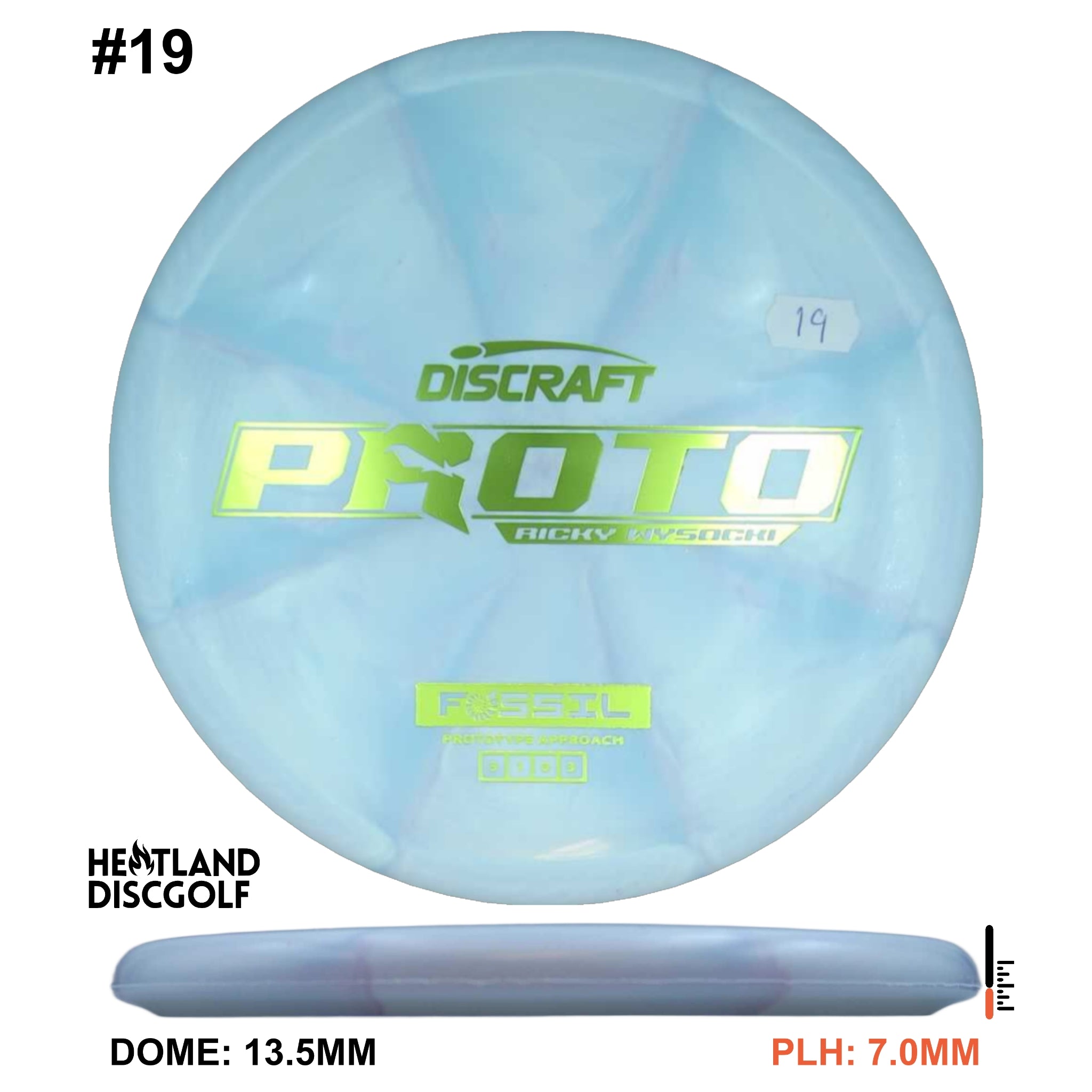 CT Swirl Fossil - Ricky Wysocki Prototype