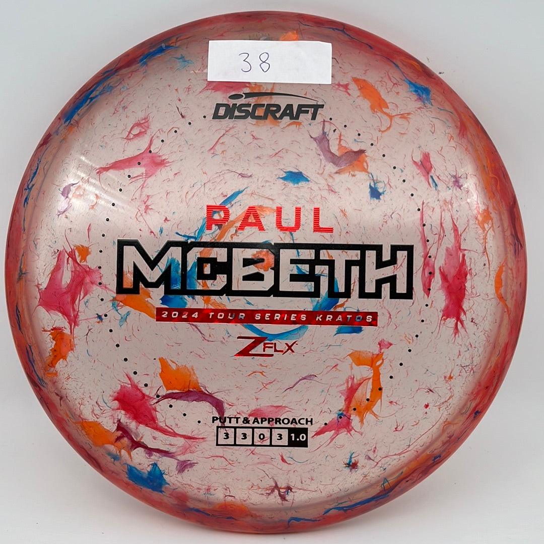 Z FLX Jawbreaker Kratos - Tour Series Paul Mcbeth 2024