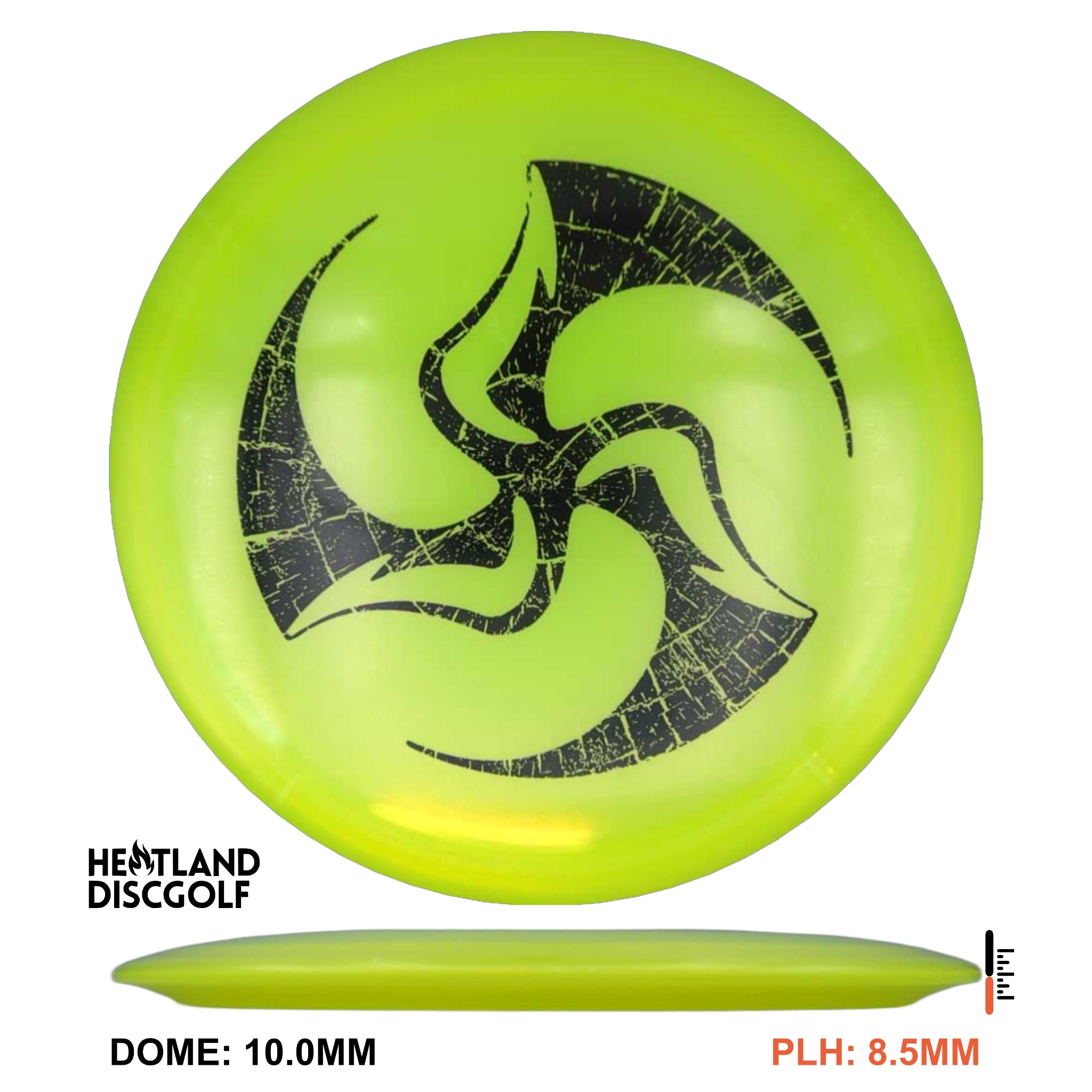 Opto-Ice Glimmer Explorer - Huk Lab TriFly Cracked Stamp