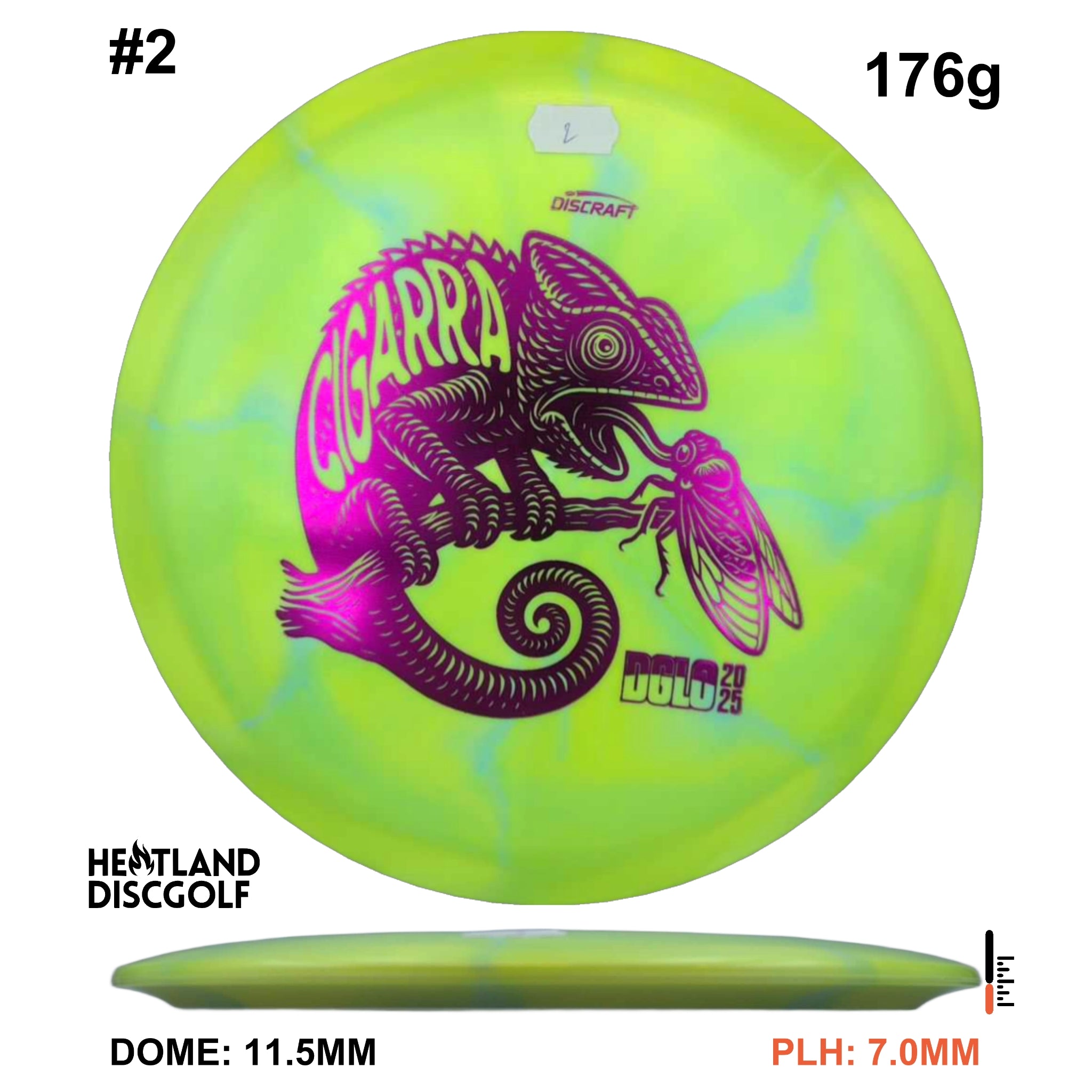 ESP Swirl Colorshift Cigarra - DGLO 2025