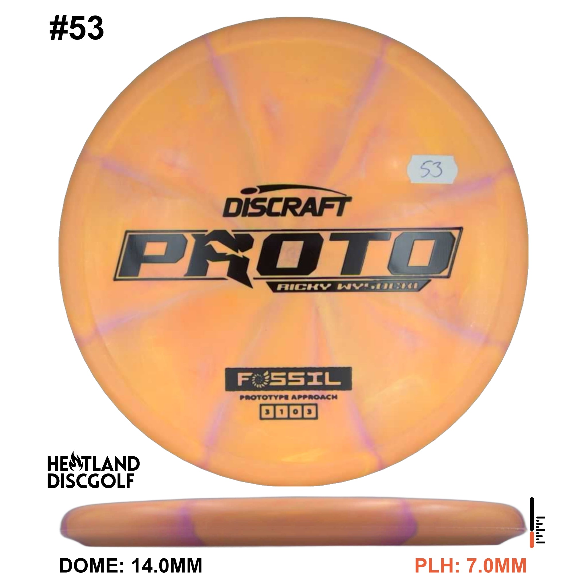 CT Swirl Fossil - Ricky Wysocki Prototype