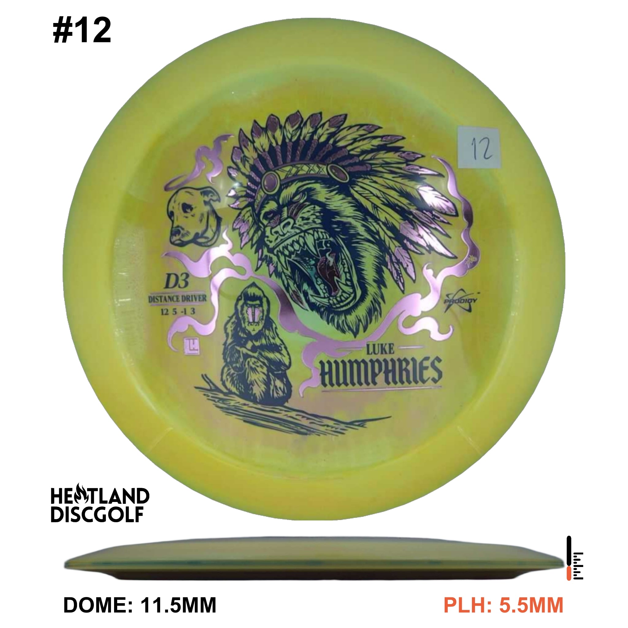 D3 500 Spectrum - Luke Humphries 2026 Signature Series