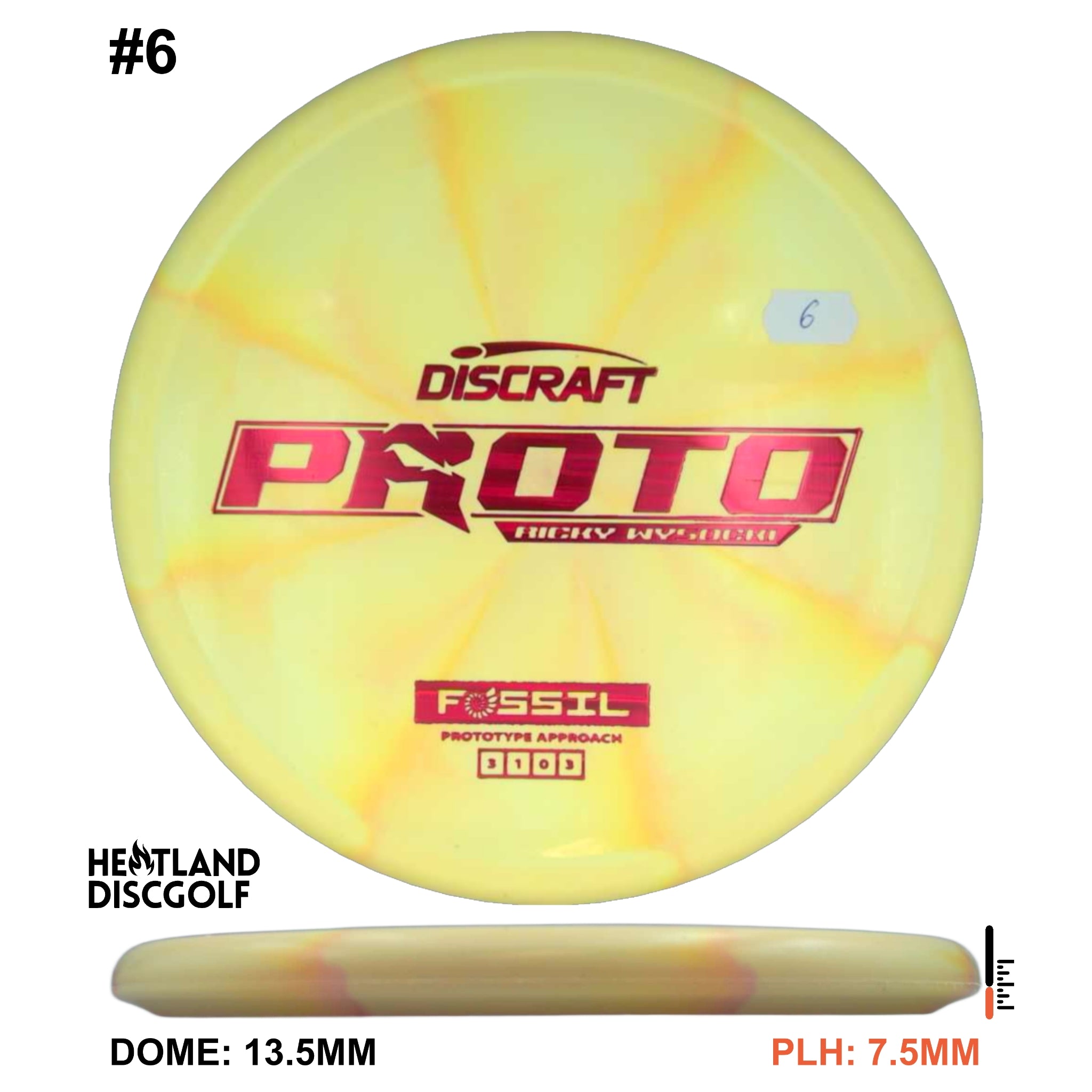 CT Swirl Fossil - Ricky Wysocki Prototype