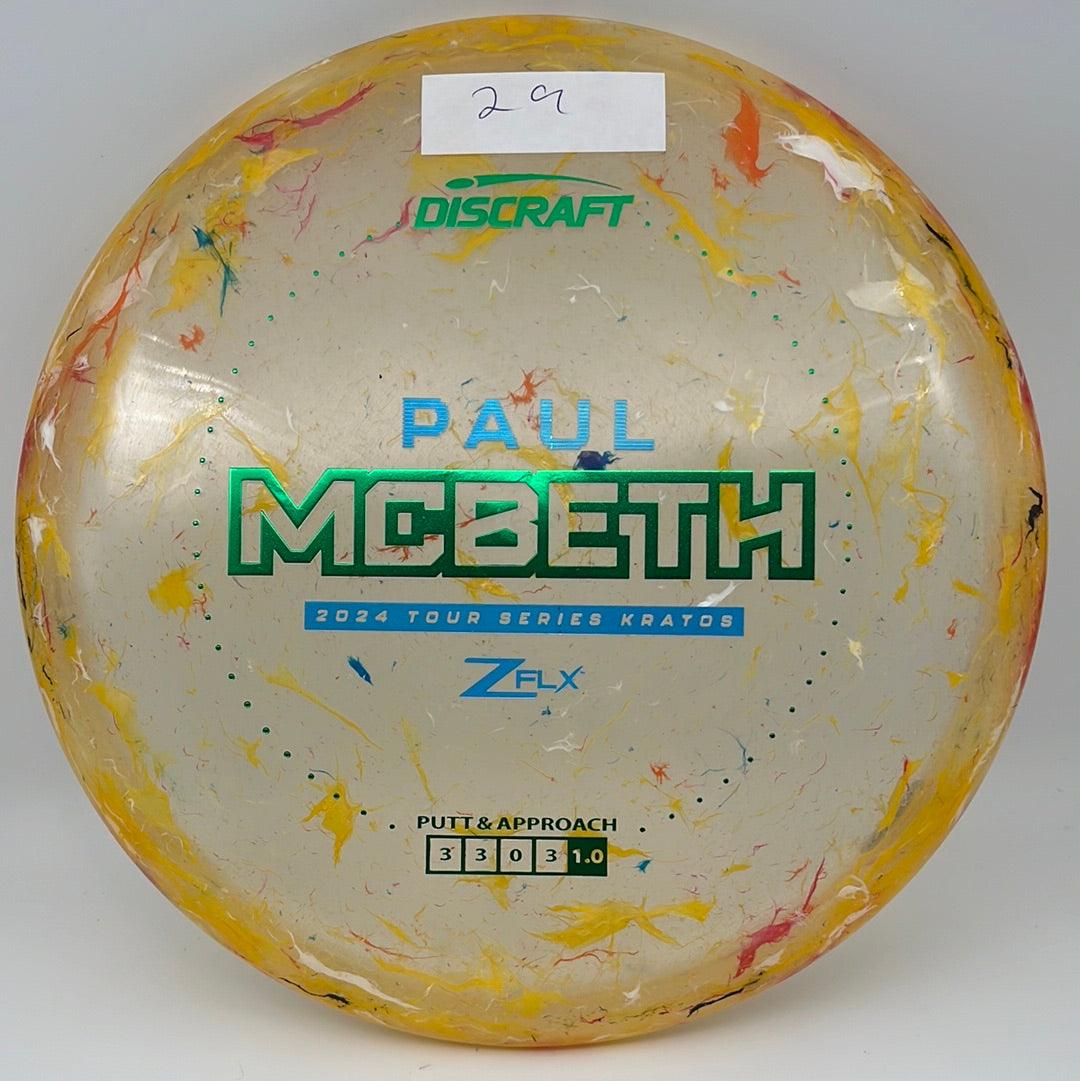 Z FLX Jawbreaker Kratos - Tour Series Paul Mcbeth 2024