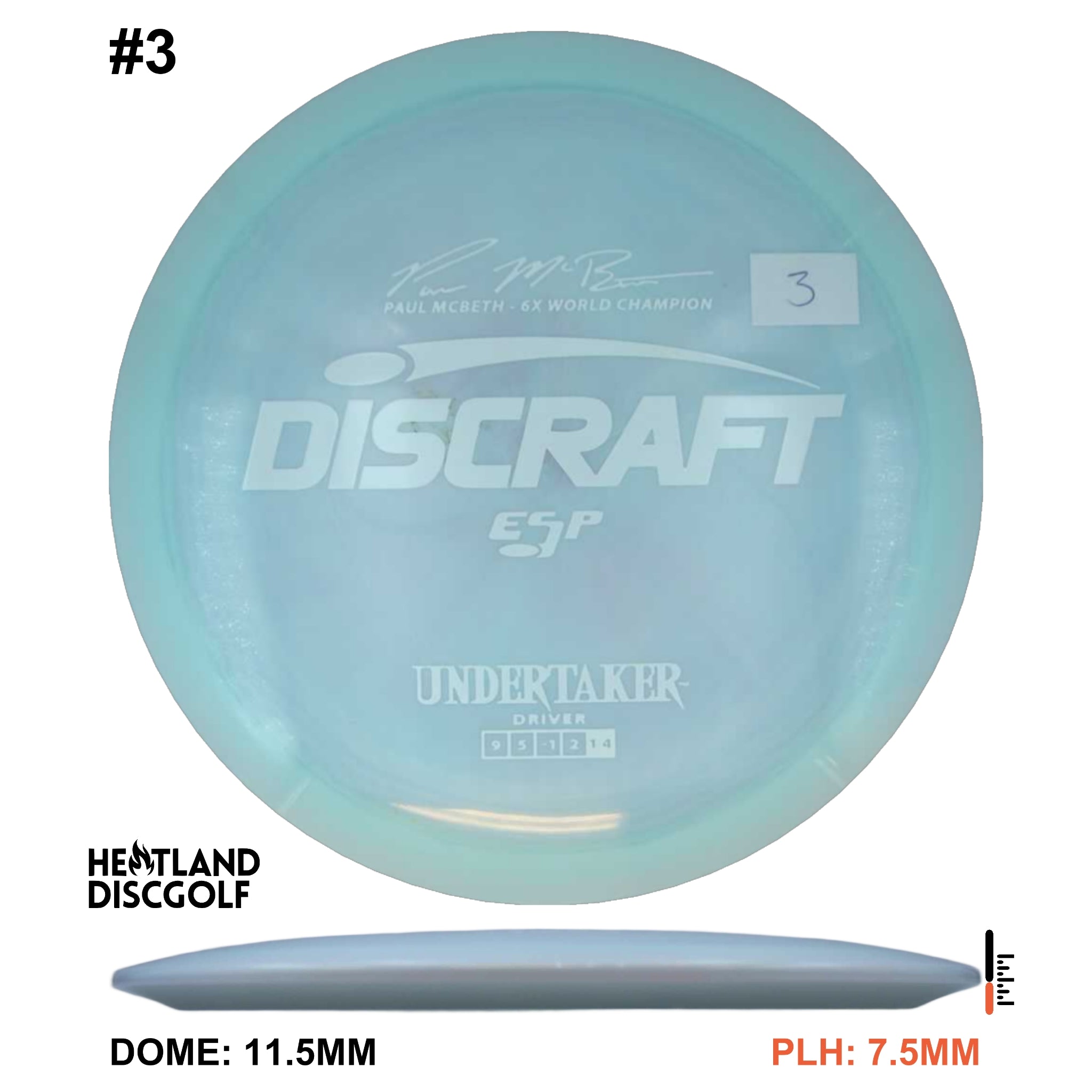 ESP Undertaker - Paul McBeth 6x