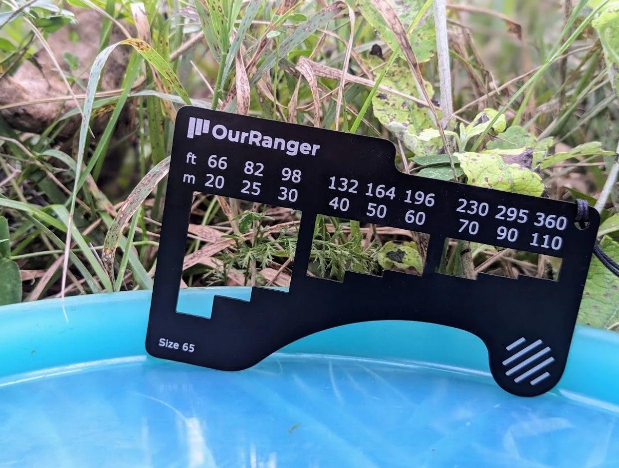 OurRanger - Low Tech Disc Golf Rangefinder