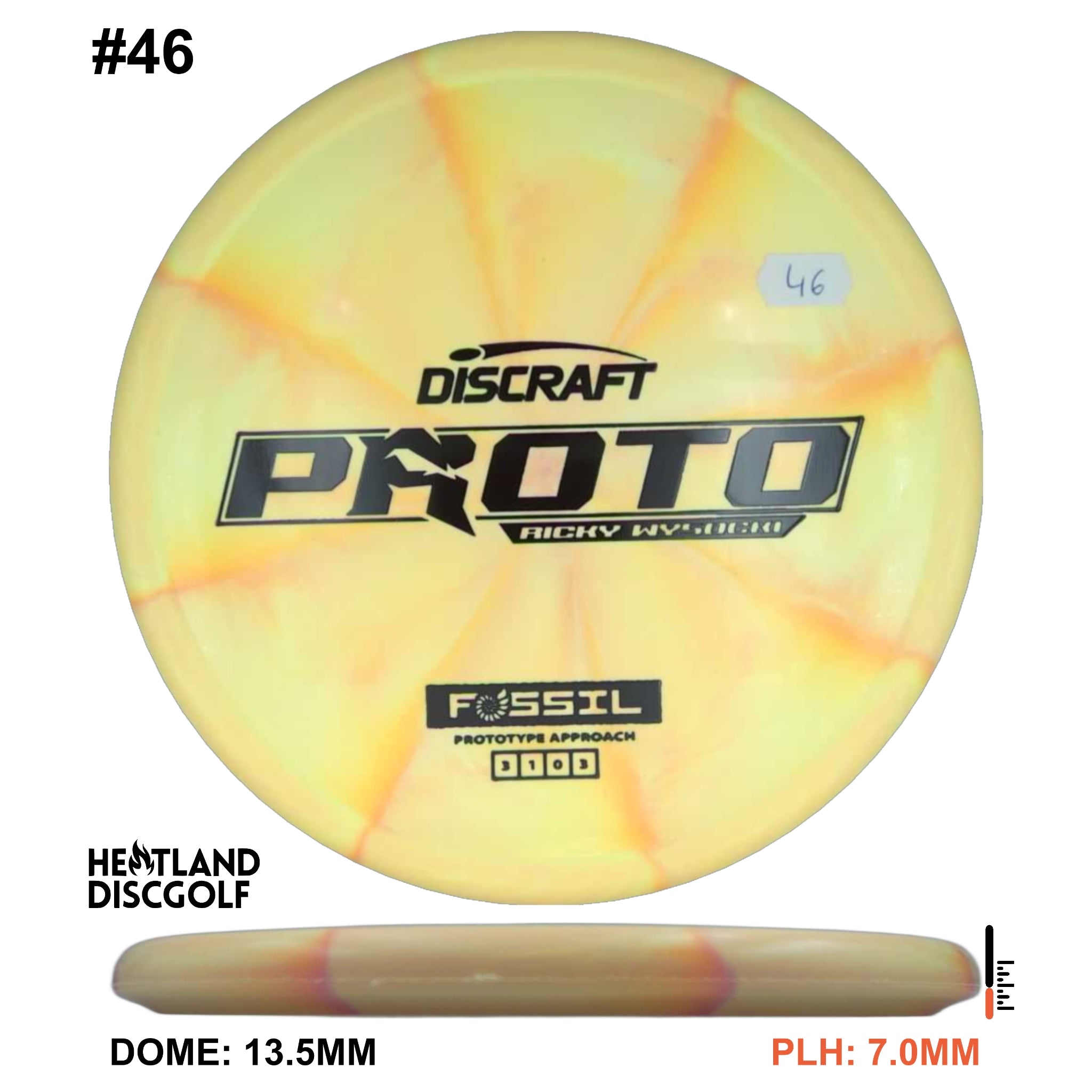 CT Swirl Fossil - Ricky Wysocki Prototype