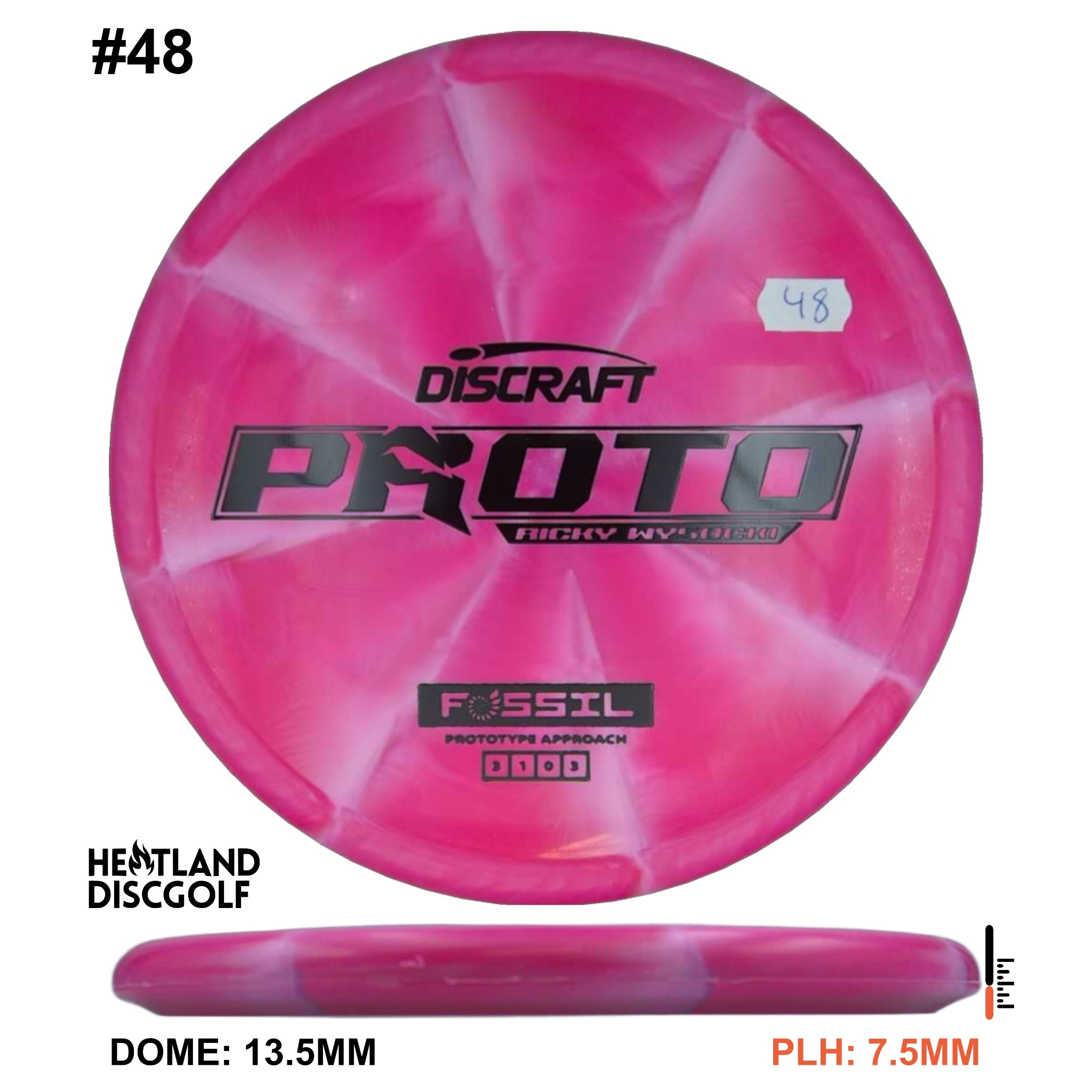 CT Swirl Fossil - Ricky Wysocki Prototype