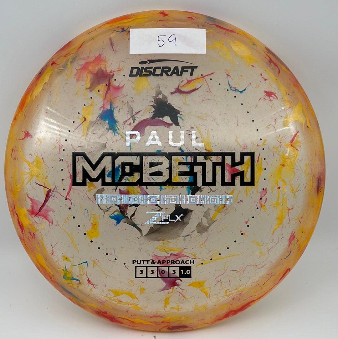 Z FLX Jawbreaker Kratos - Tour Series Paul Mcbeth 2024