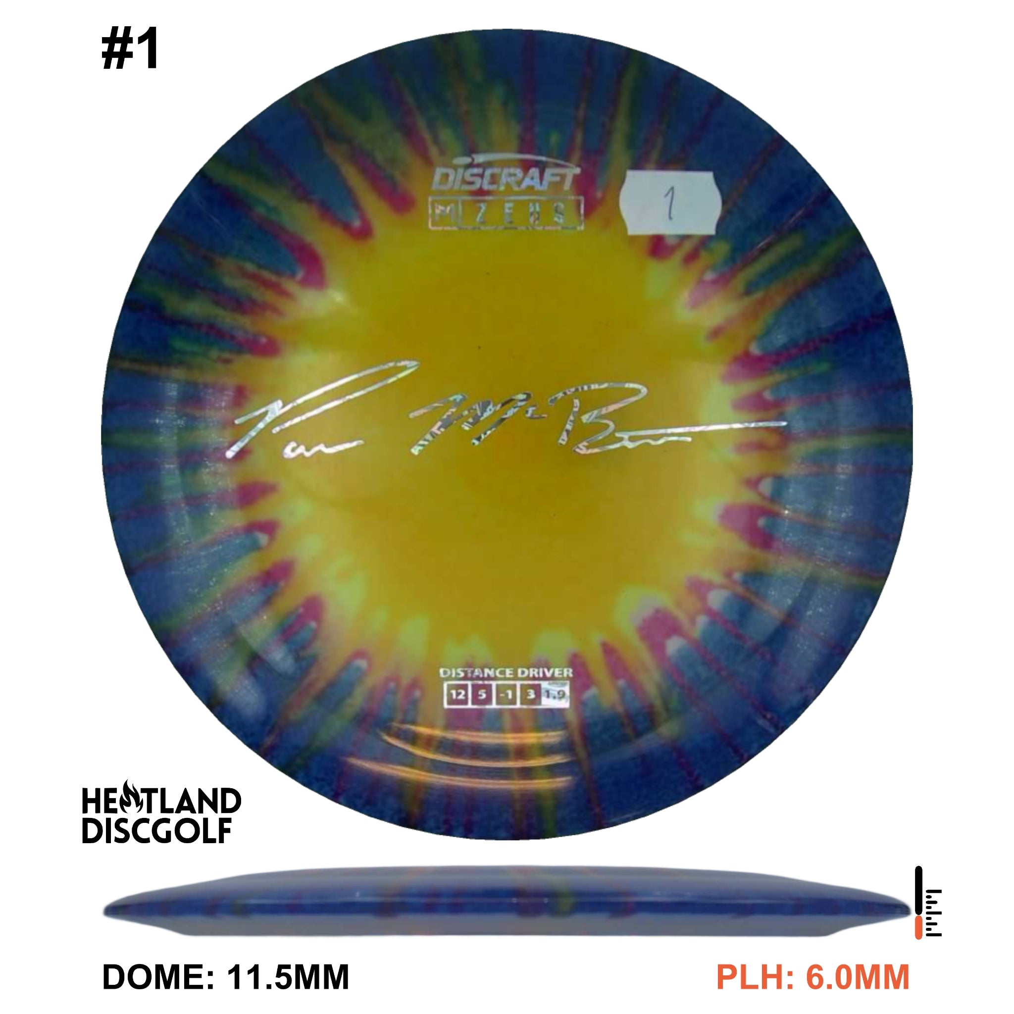 Z Fly Dye Zeus - Paul McBeth