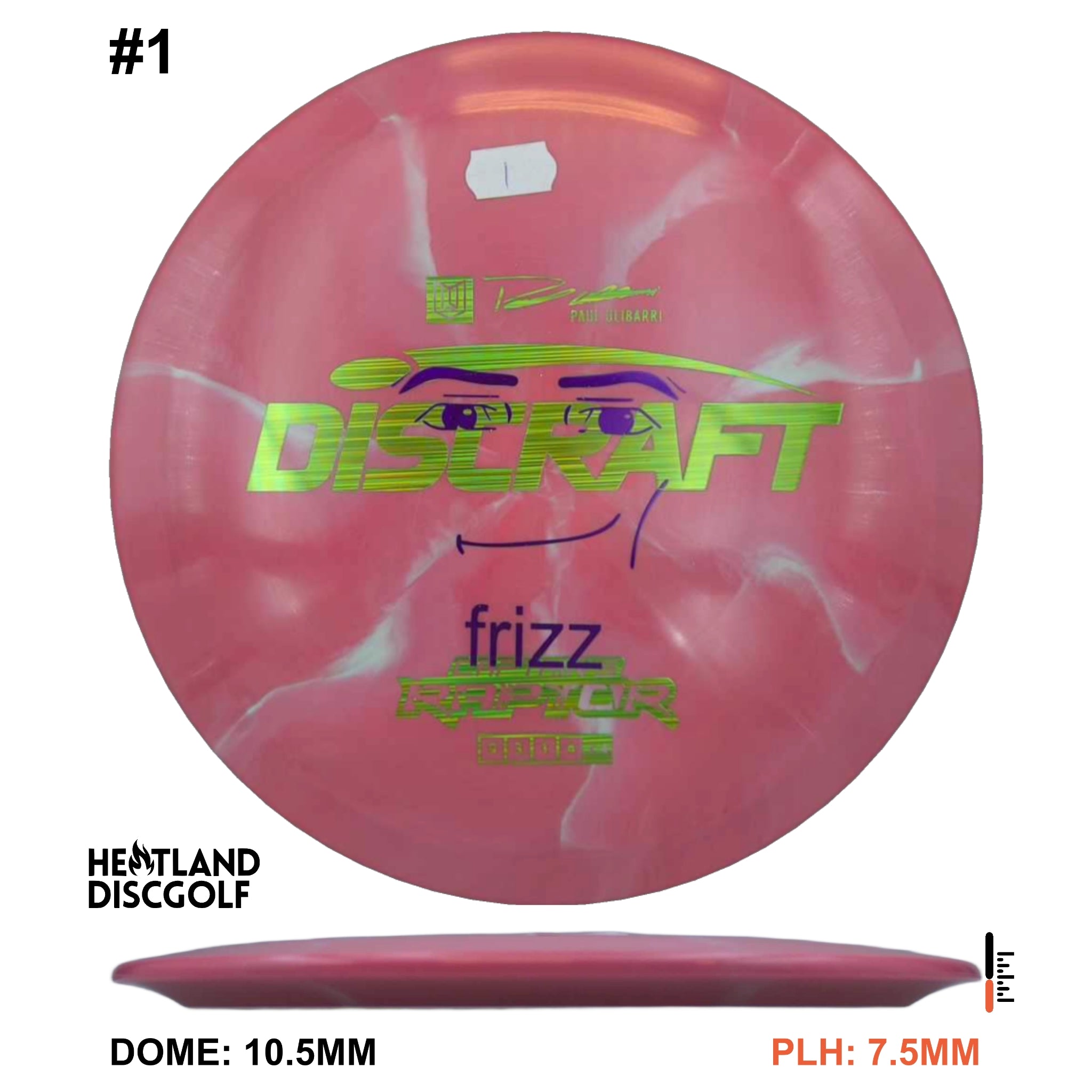 ESP Swirl Captain's Raptor - 2023 Run Overstamped