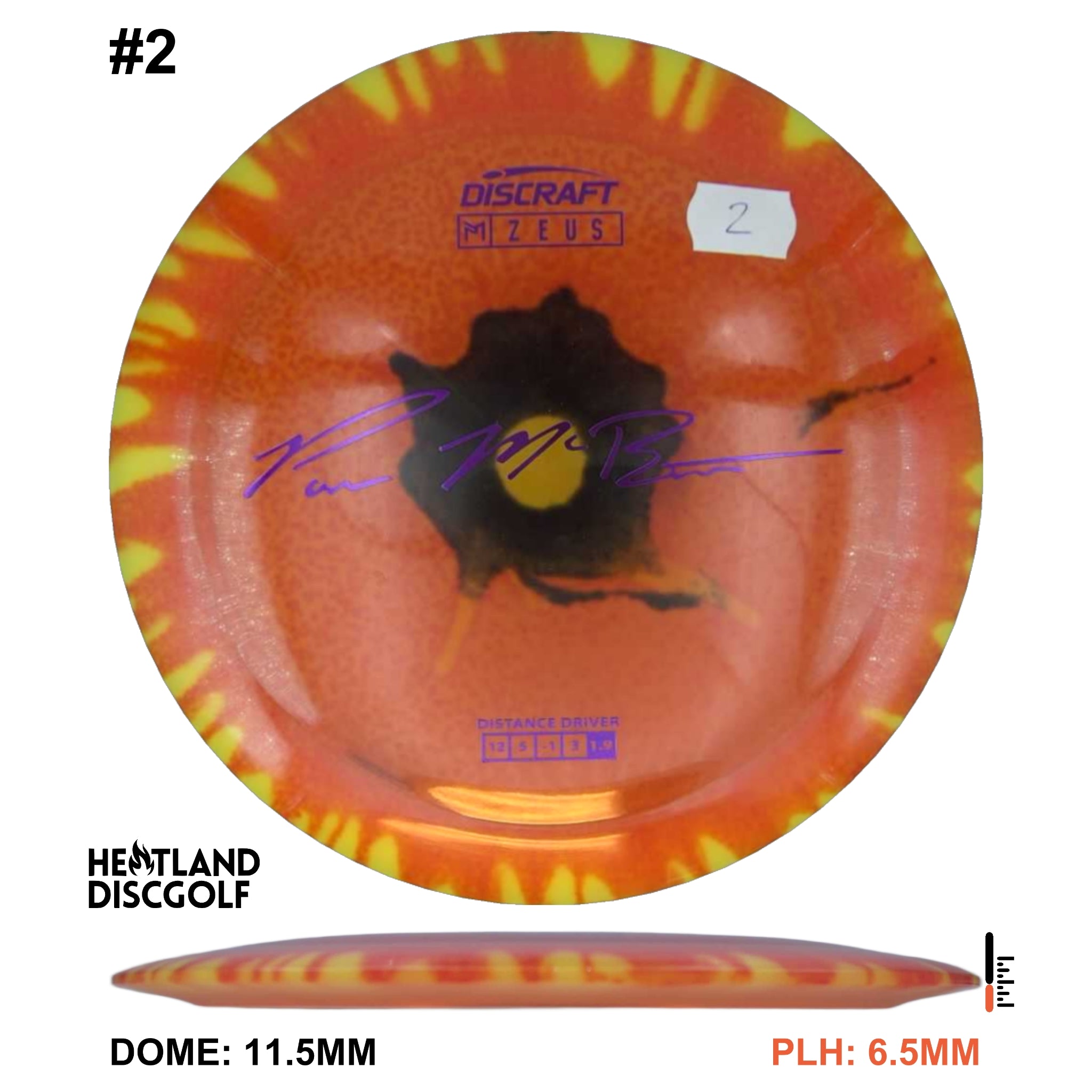 Z Fly Dye Zeus - Paul McBeth