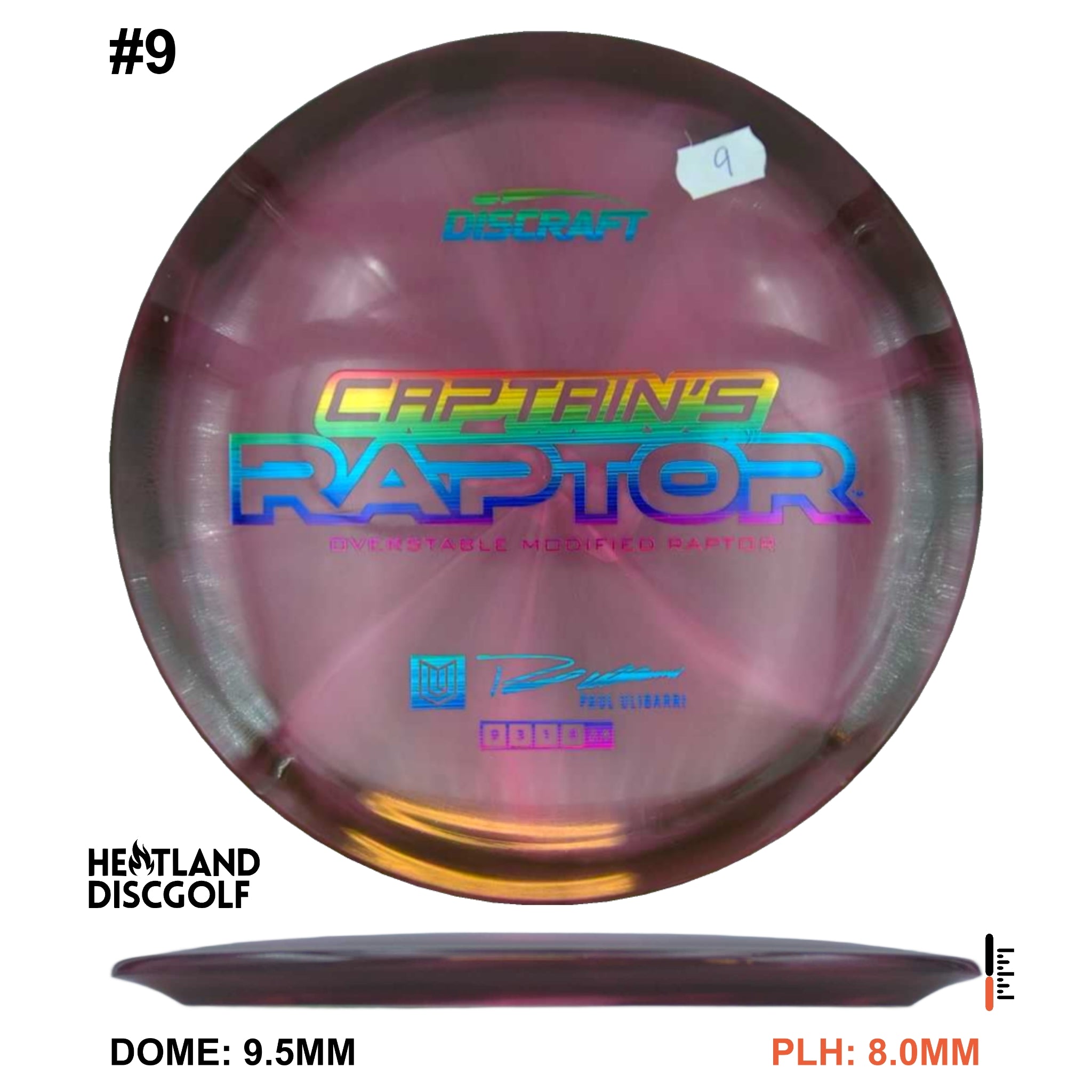 Z Swirl Captain's Raptor - Paul Ulibarri tour series 2025