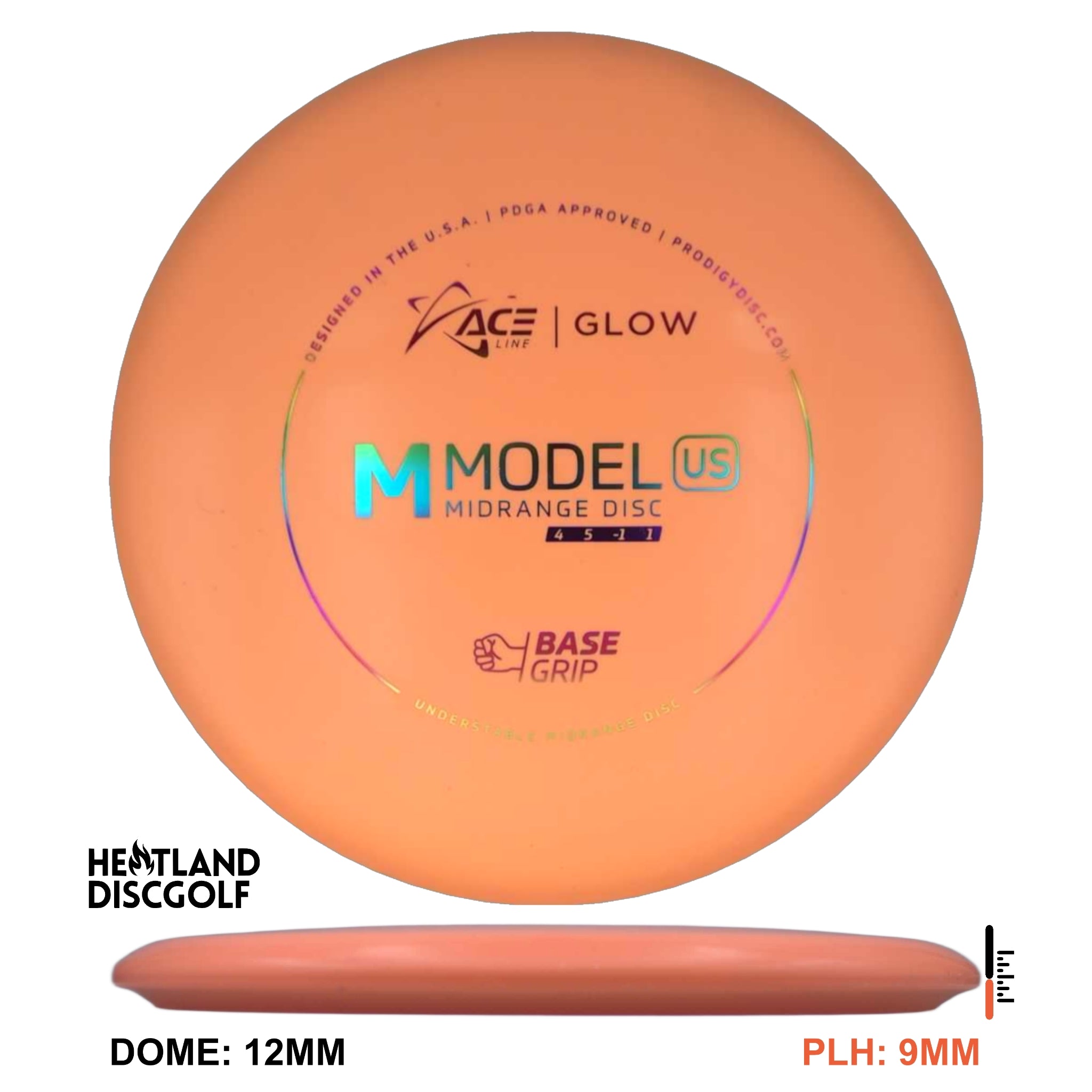 ACE Line Glow BaseGrip Plastic - M Model US