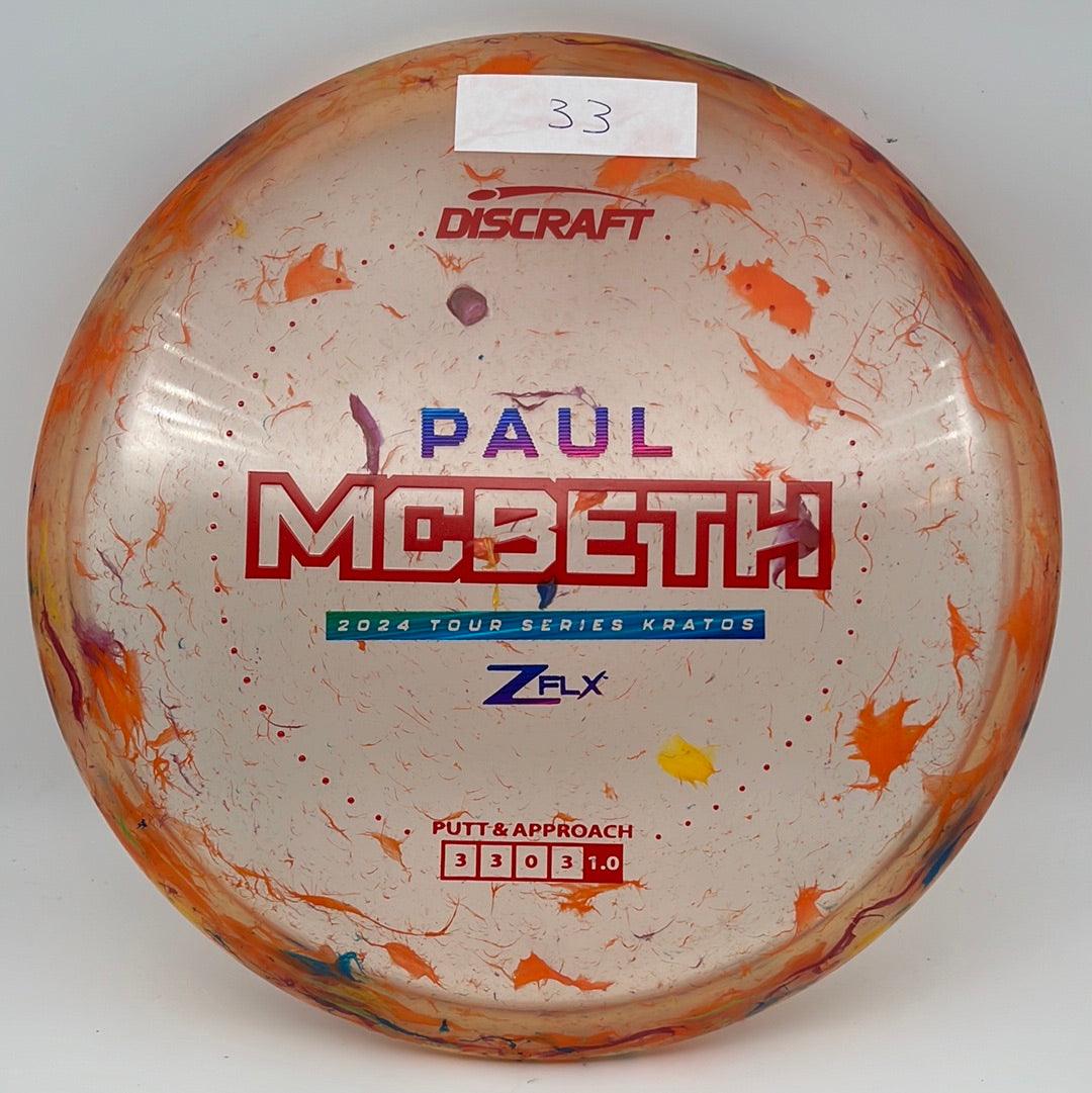 Z FLX Jawbreaker Kratos - Tour Series Paul Mcbeth 2024