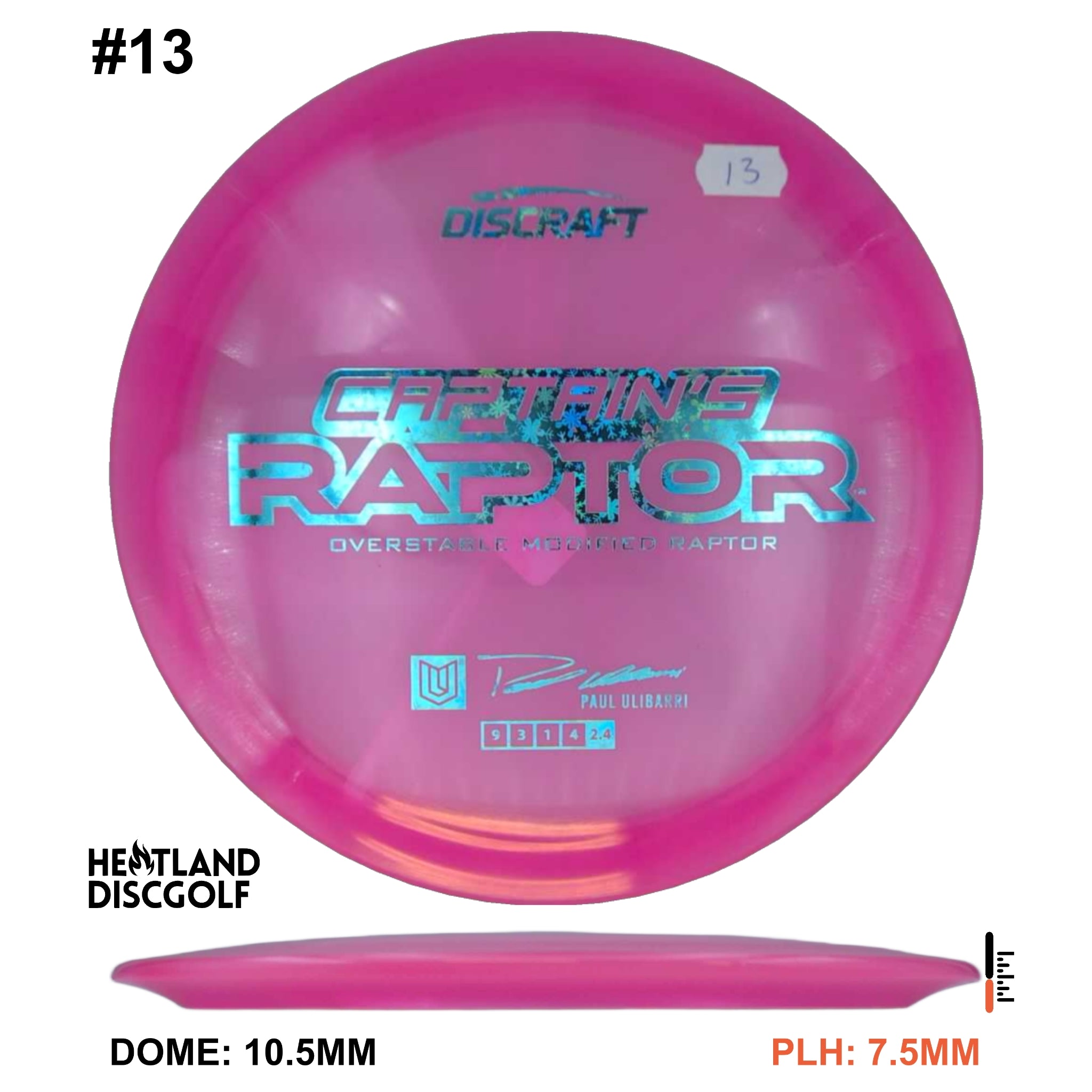 Z Swirl Captain's Raptor - Paul Ulibarri tour series 2025