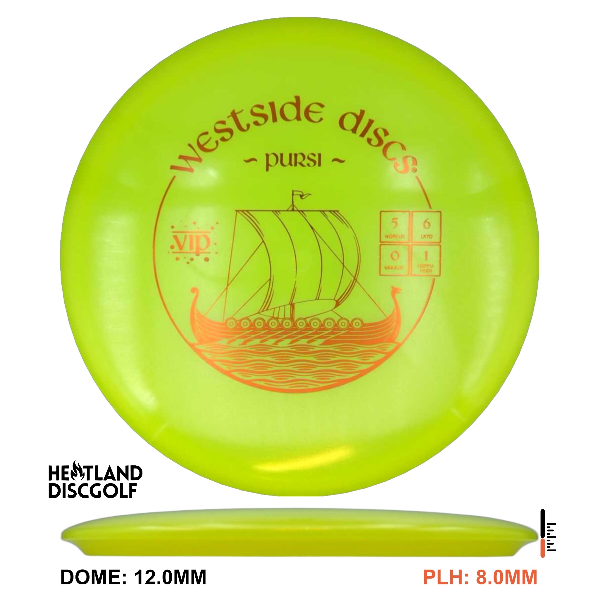 VIP Glimmer Pursi - Finnish Stamp (Warship)