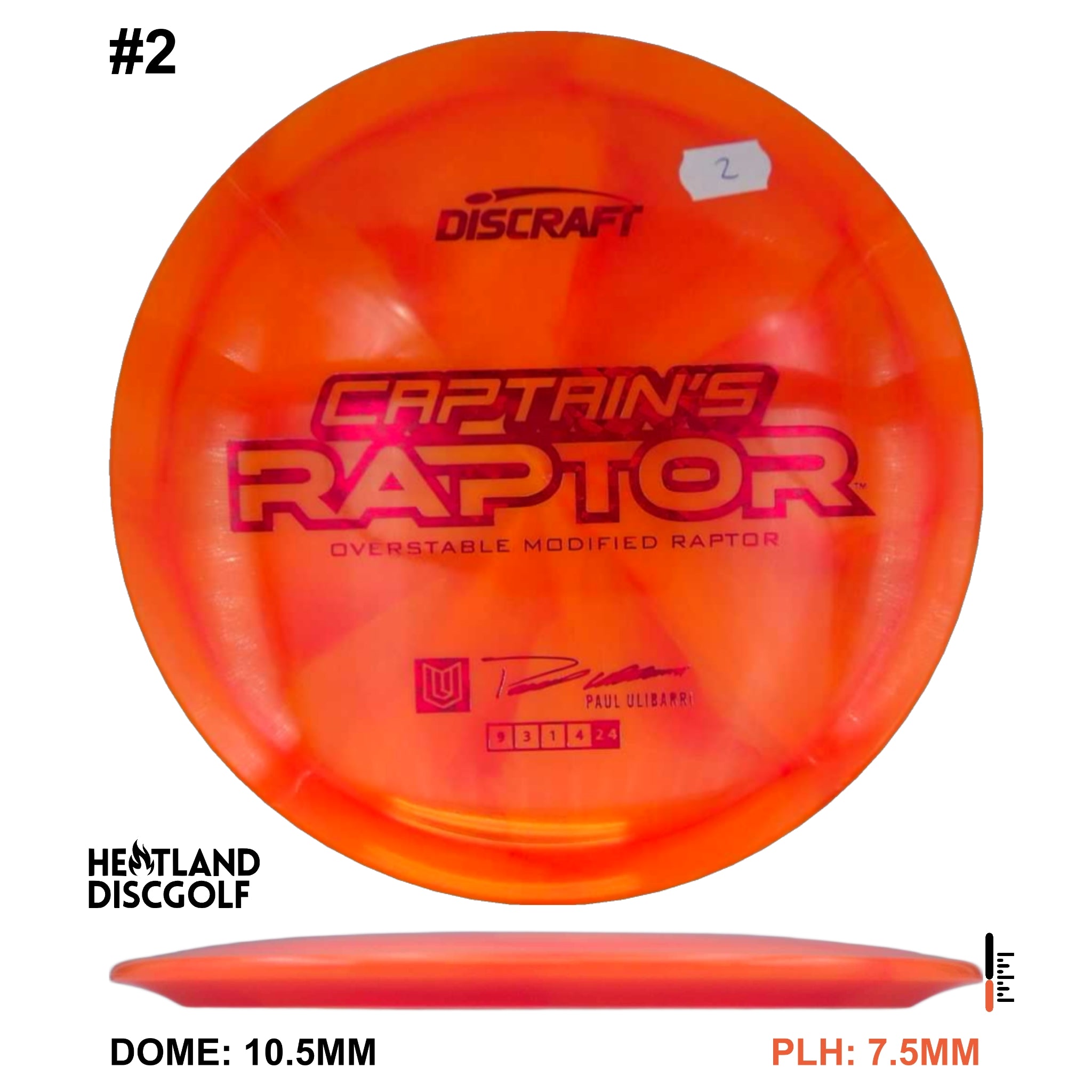 Z Swirl Captain's Raptor - Paul Ulibarri tour series 2025