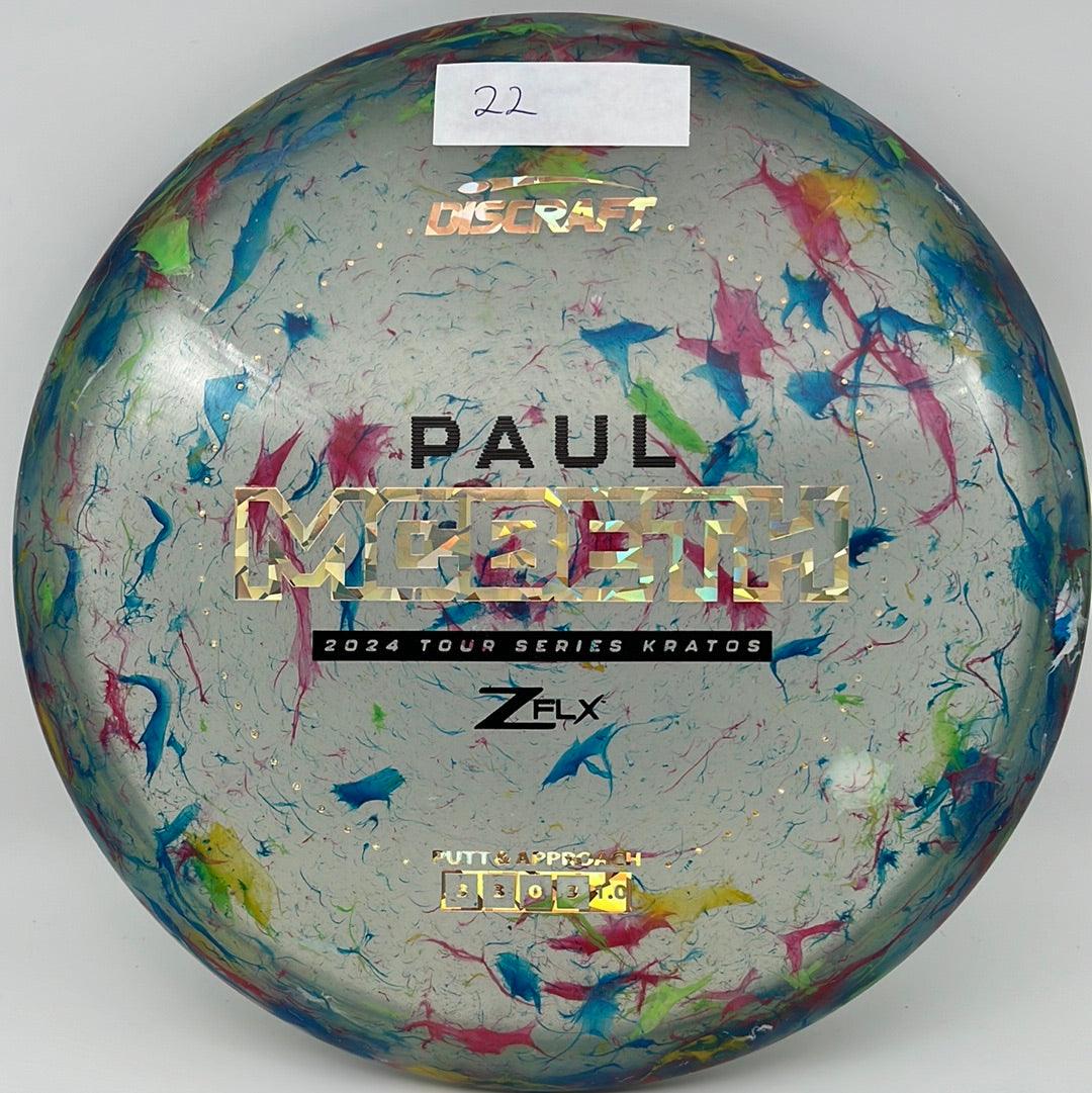 Z FLX Jawbreaker Kratos - Tour Series Paul Mcbeth 2024