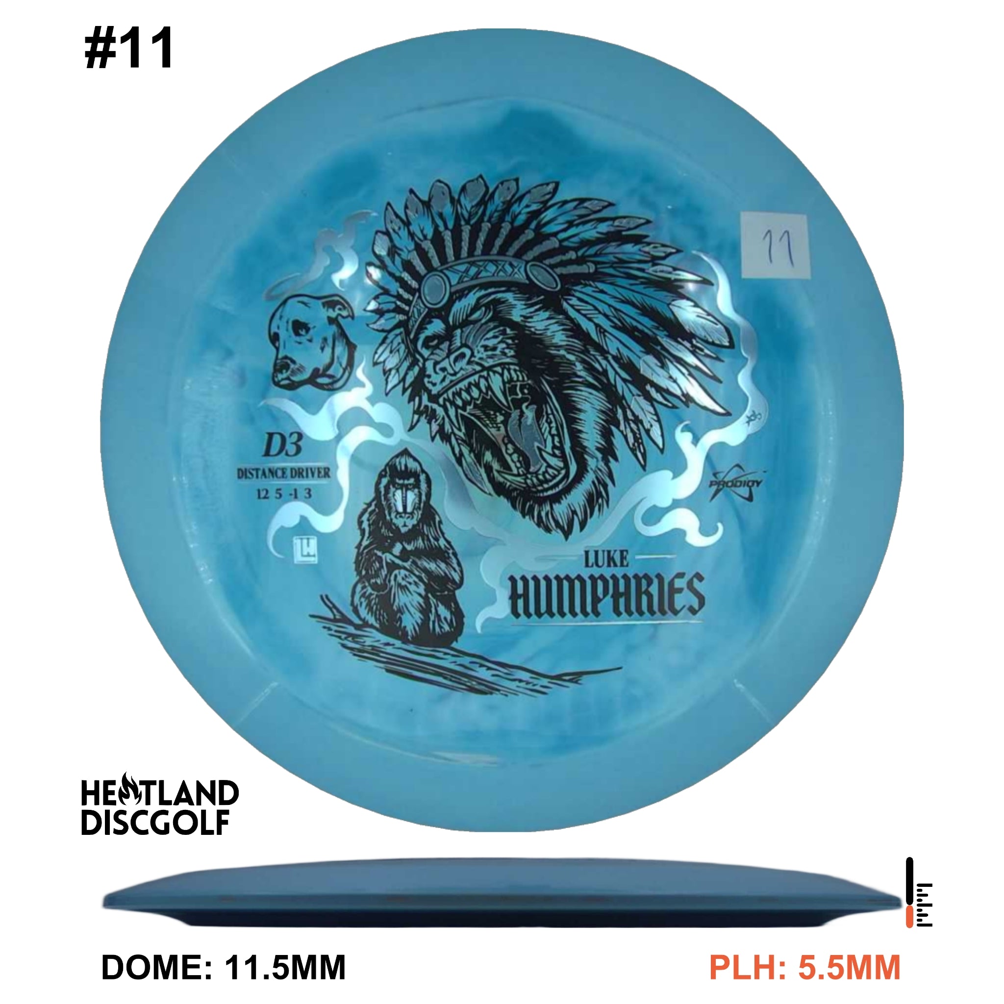 D3 500 Spectrum - Luke Humphries 2026 Signature Series