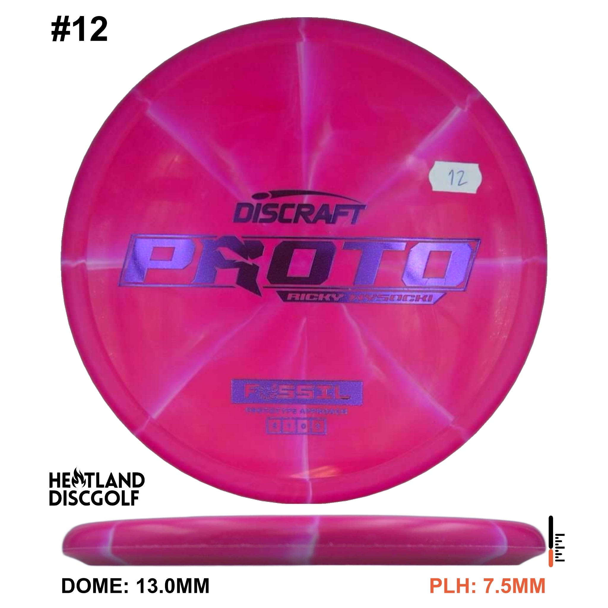 CT Swirl Fossil - Ricky Wysocki Prototype