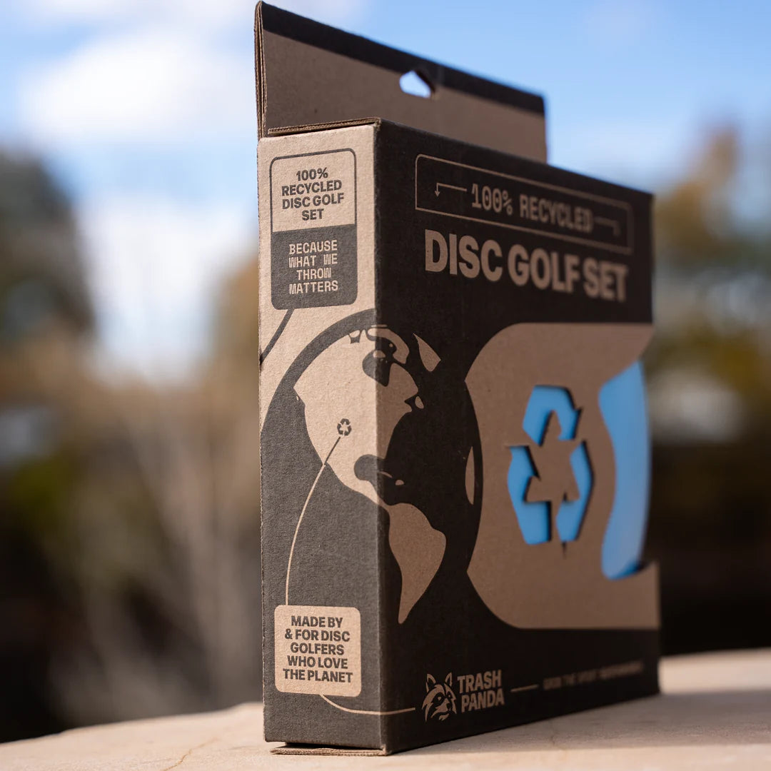 100% Recycled Disc Golf Set Trash Panda