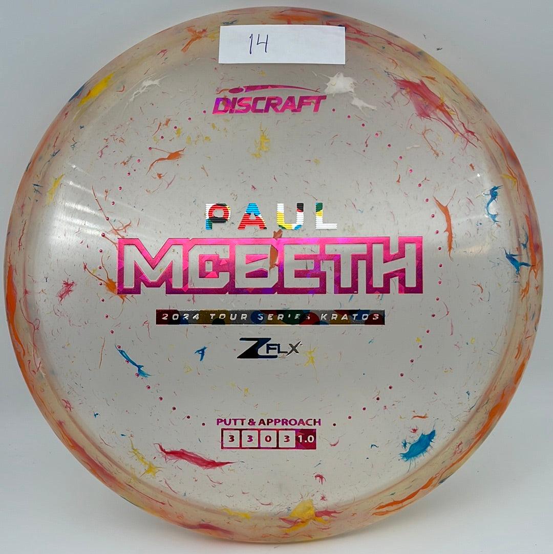 Z FLX Jawbreaker Kratos - Tour Series Paul Mcbeth 2024