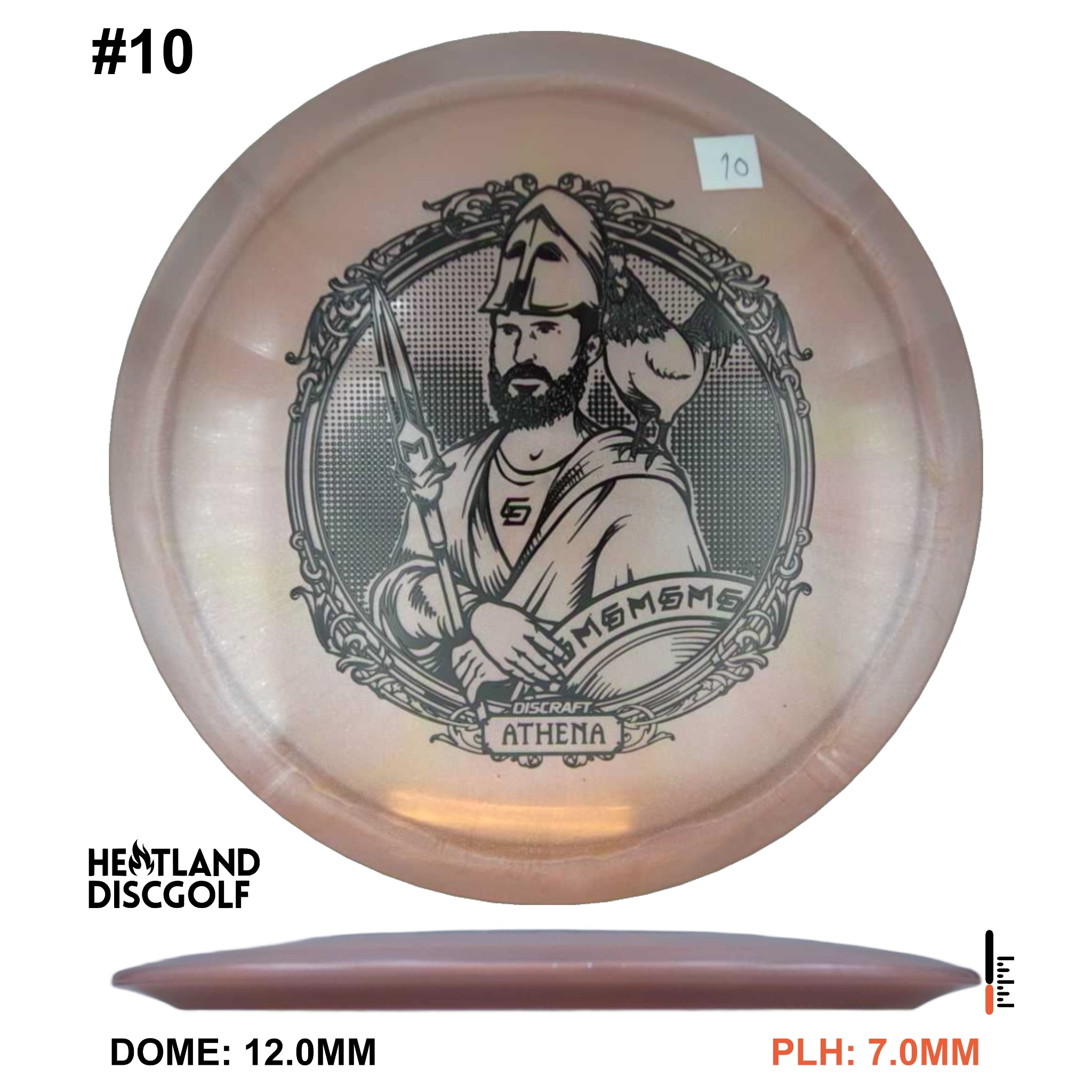 Z Metallic Swirl Athena - Paul McBeth & Chris Dickerson Collaboration