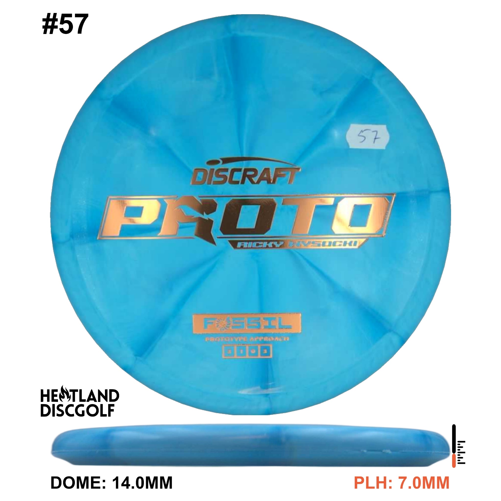 CT Swirl Fossil - Ricky Wysocki Prototype