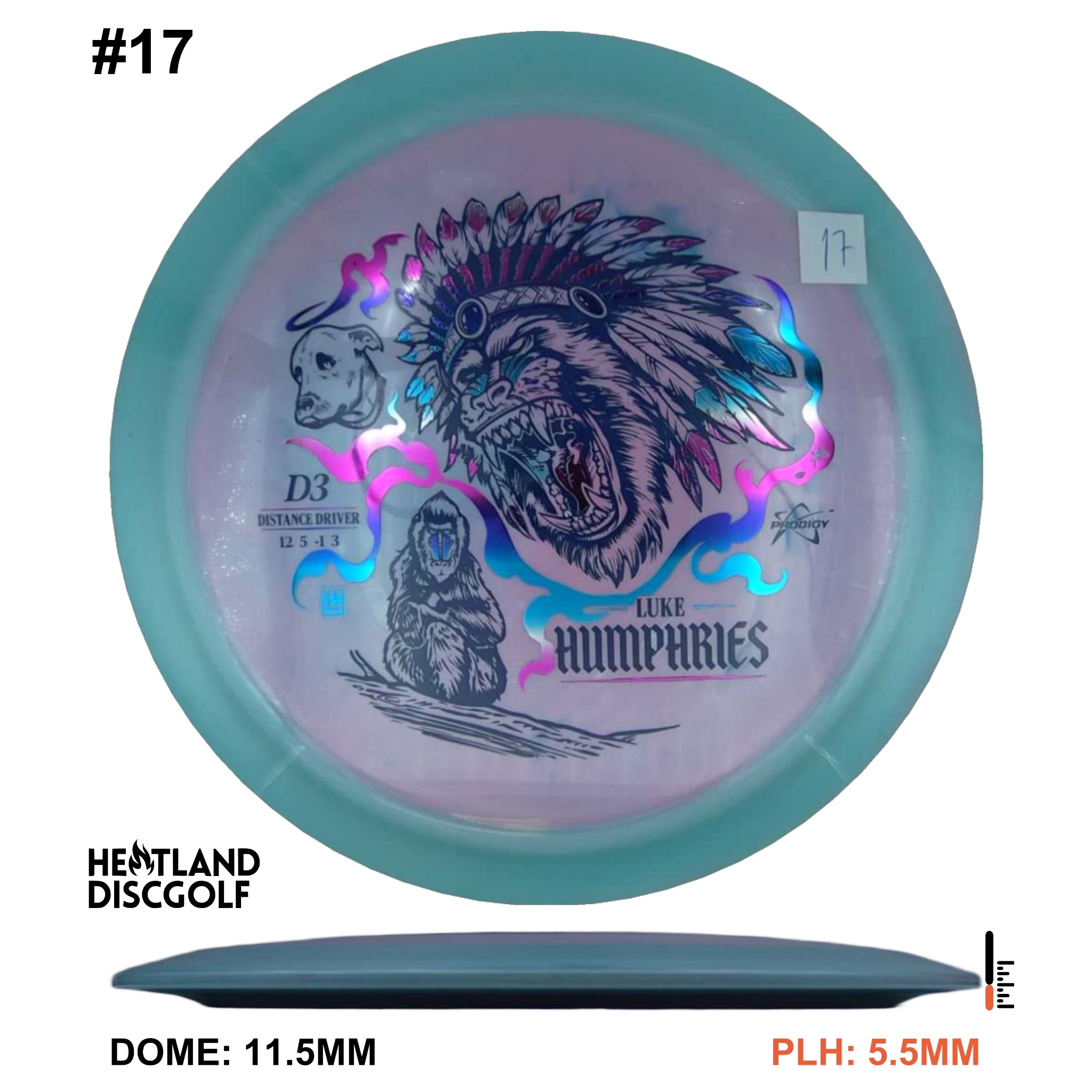 D3 500 Spectrum - Luke Humphries 2026 Signature Series