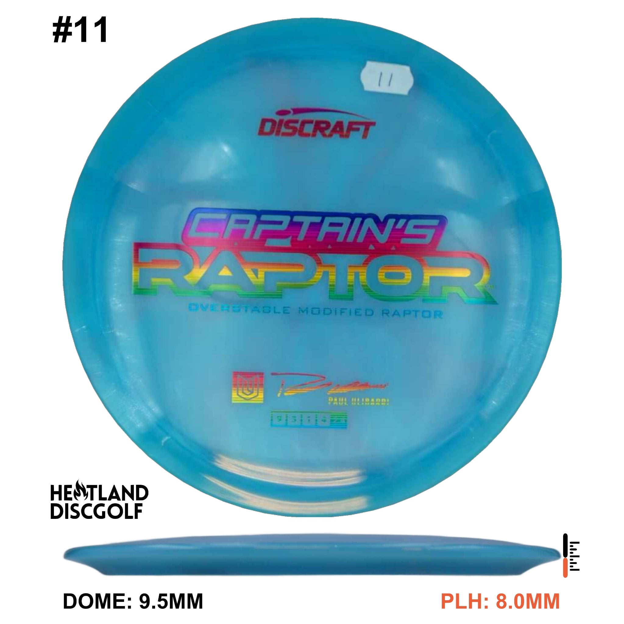 Z Swirl Captain's Raptor - Paul Ulibarri tour series 2025