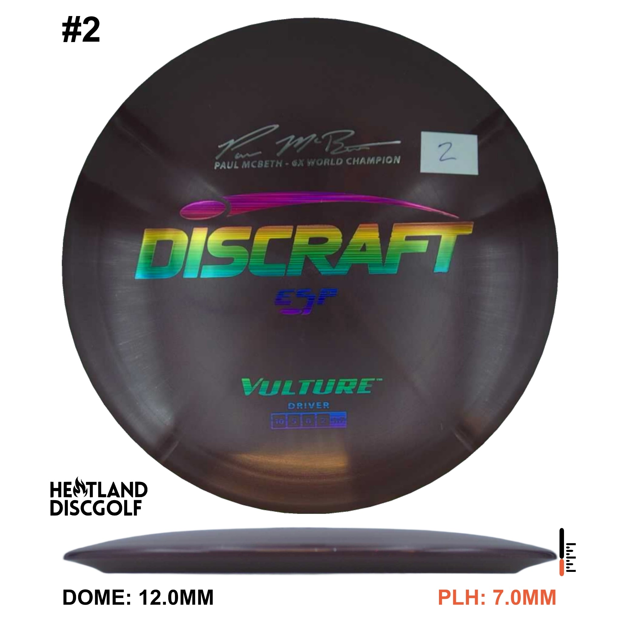 ESP Vulture - Paul McBeth 6x