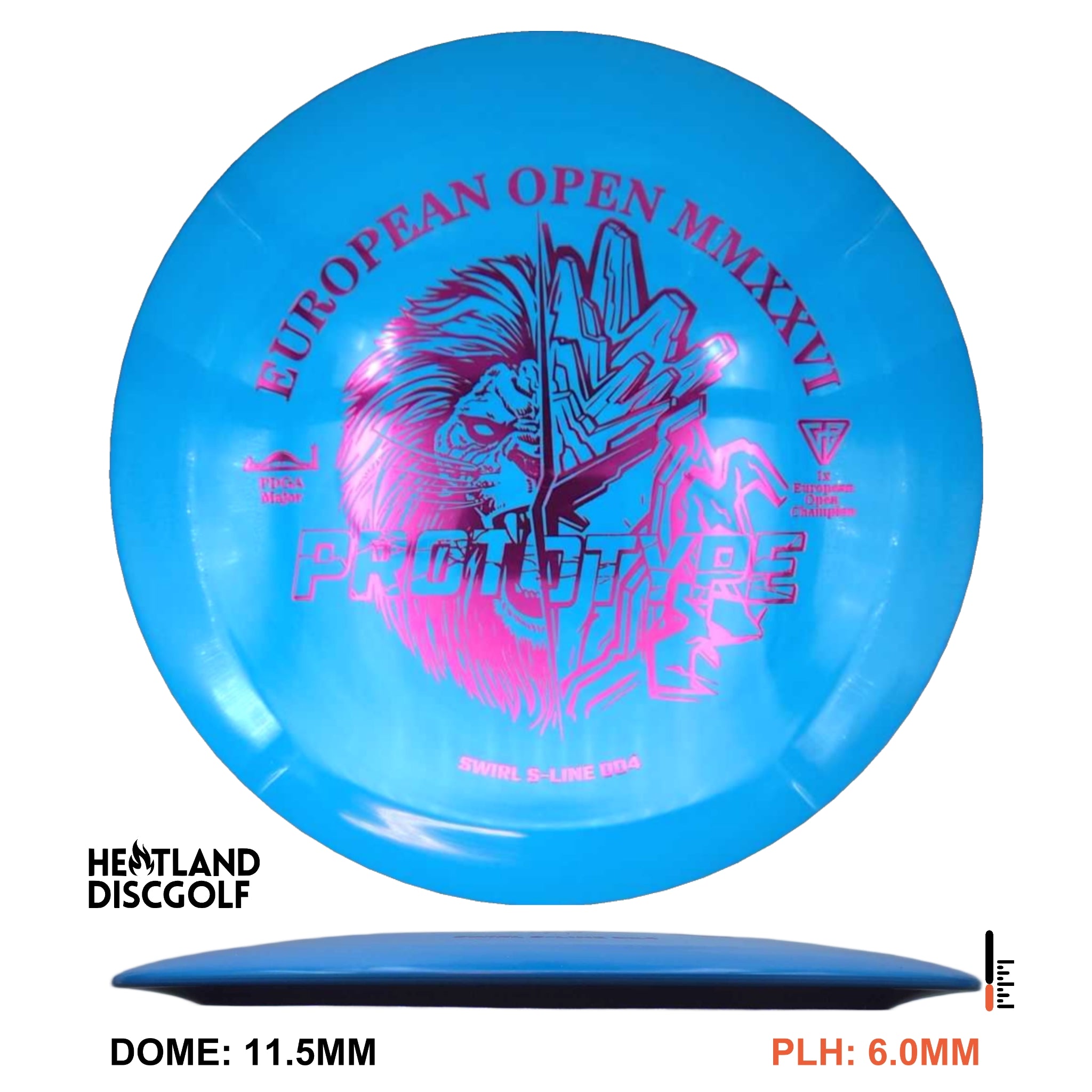 S-Line Swirl DD4 - European Open 2026 Fundraiser