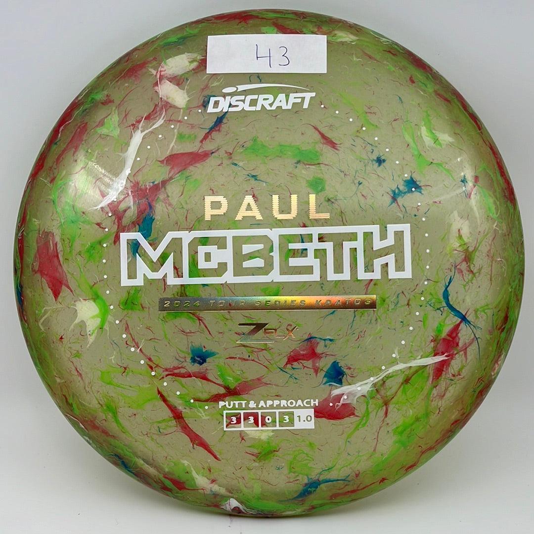Z FLX Jawbreaker Kratos - Tour Series Paul Mcbeth 2024
