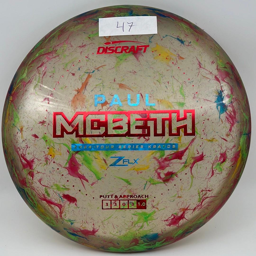 Z FLX Jawbreaker Kratos - Tour Series Paul Mcbeth 2024