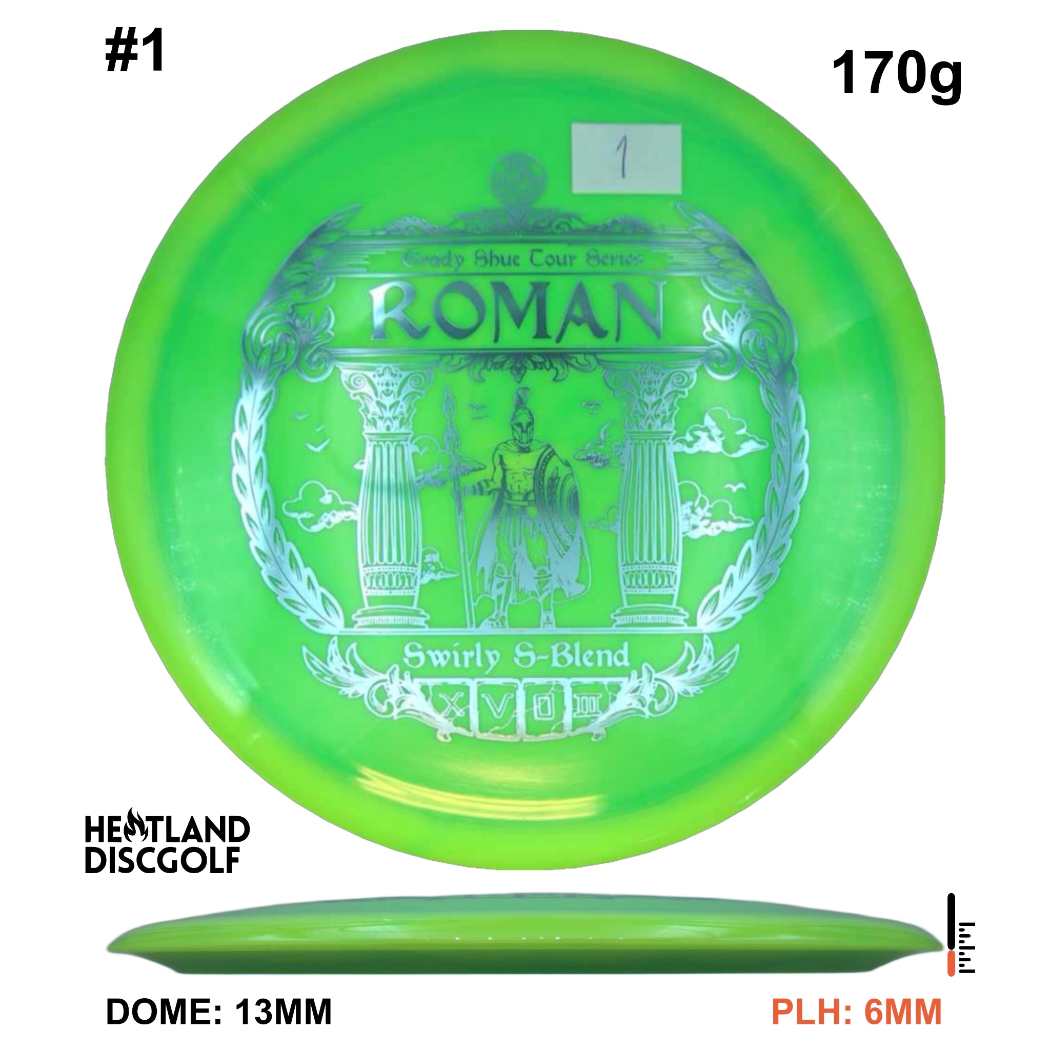 Swirly S-Blend Roman - Grady Shue Signature Tour Series