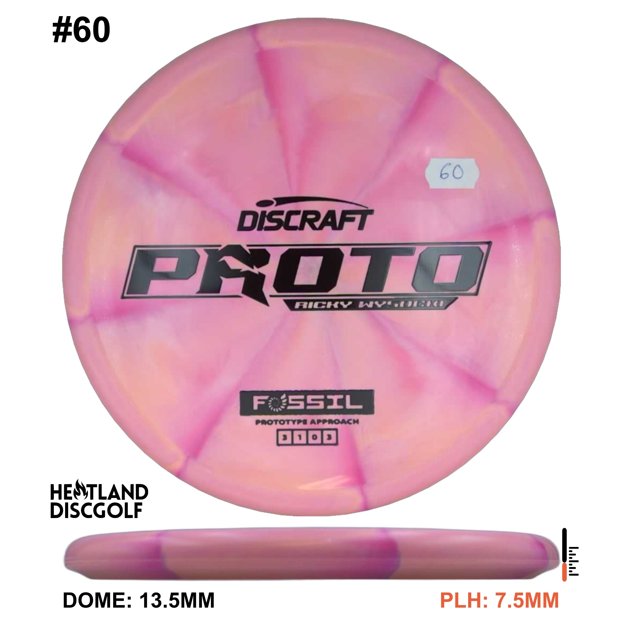 CT Swirl Fossil - Ricky Wysocki Prototype