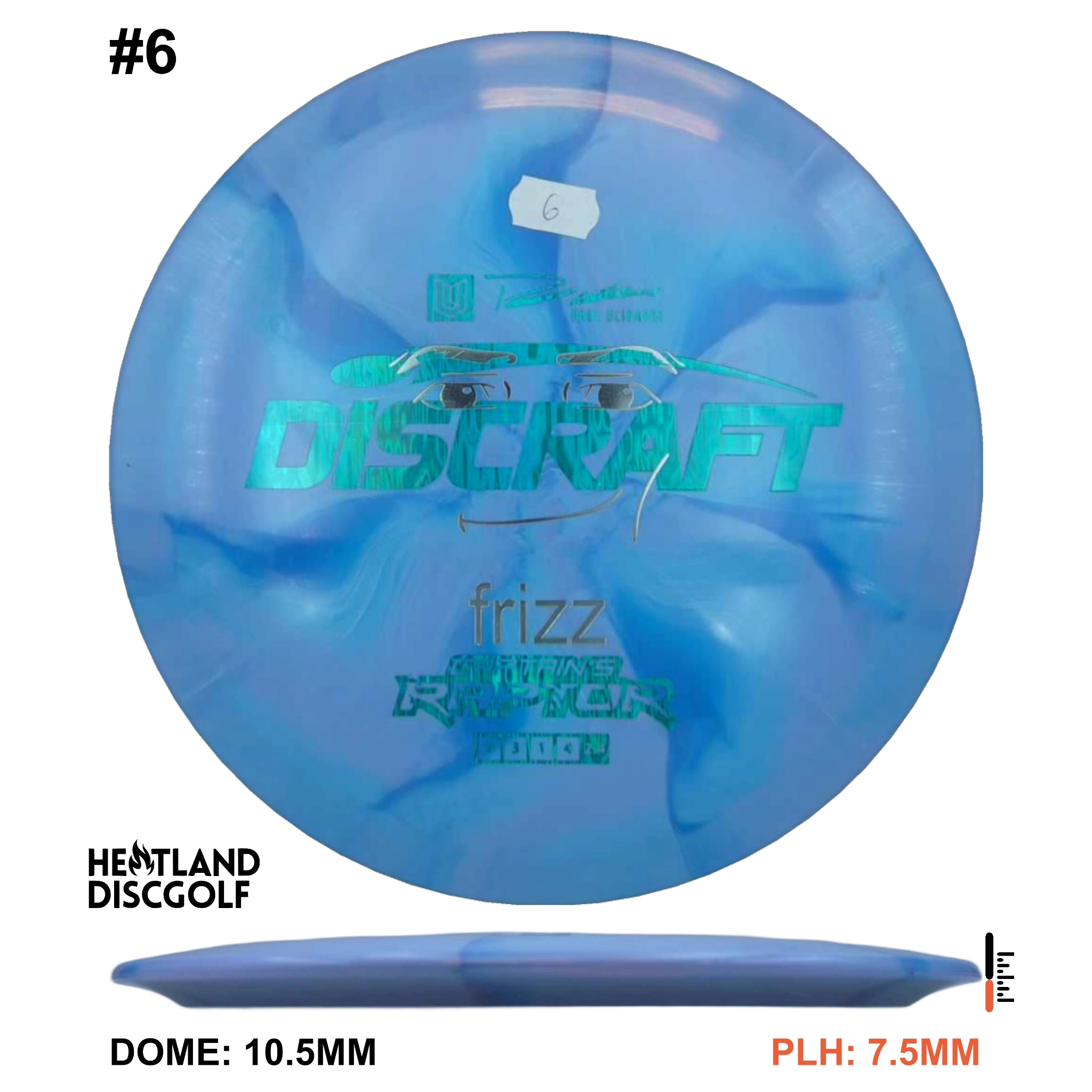 ESP Swirl Captain's Raptor - 2023 Run Overstamped