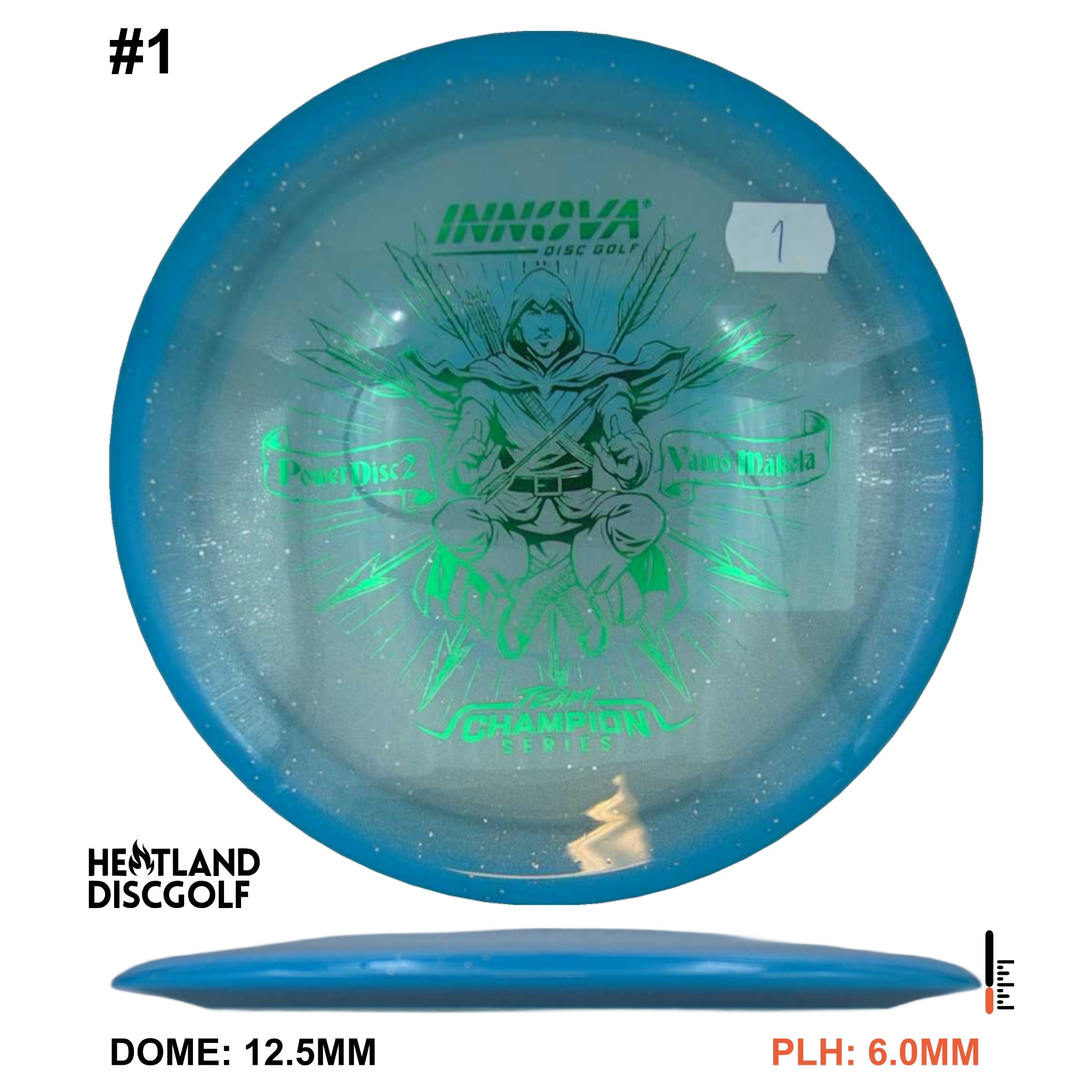 Halo Champion Metal Flake PD2 - Väinö Mäkelä Tour Series 2026