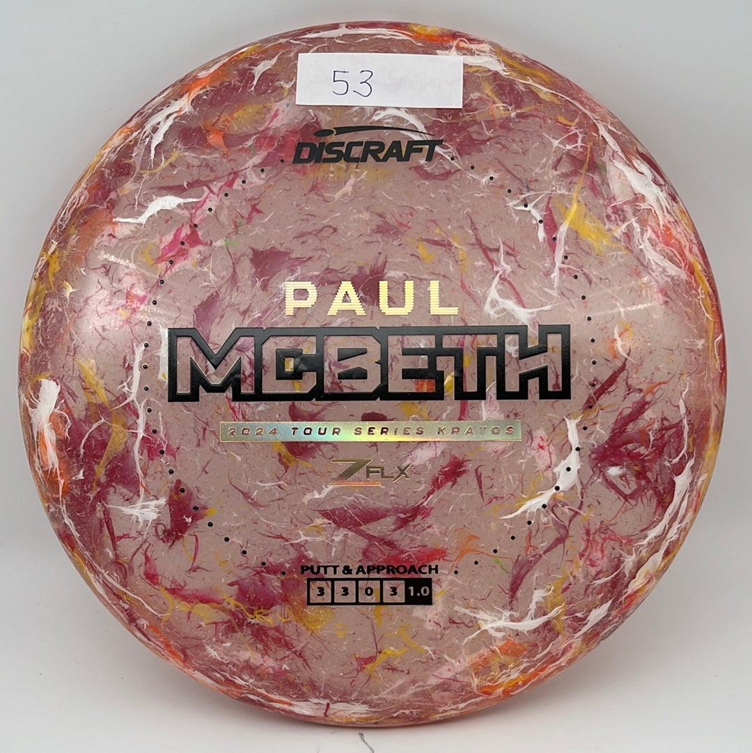 Z FLX Jawbreaker Kratos - Tour Series Paul Mcbeth 2024