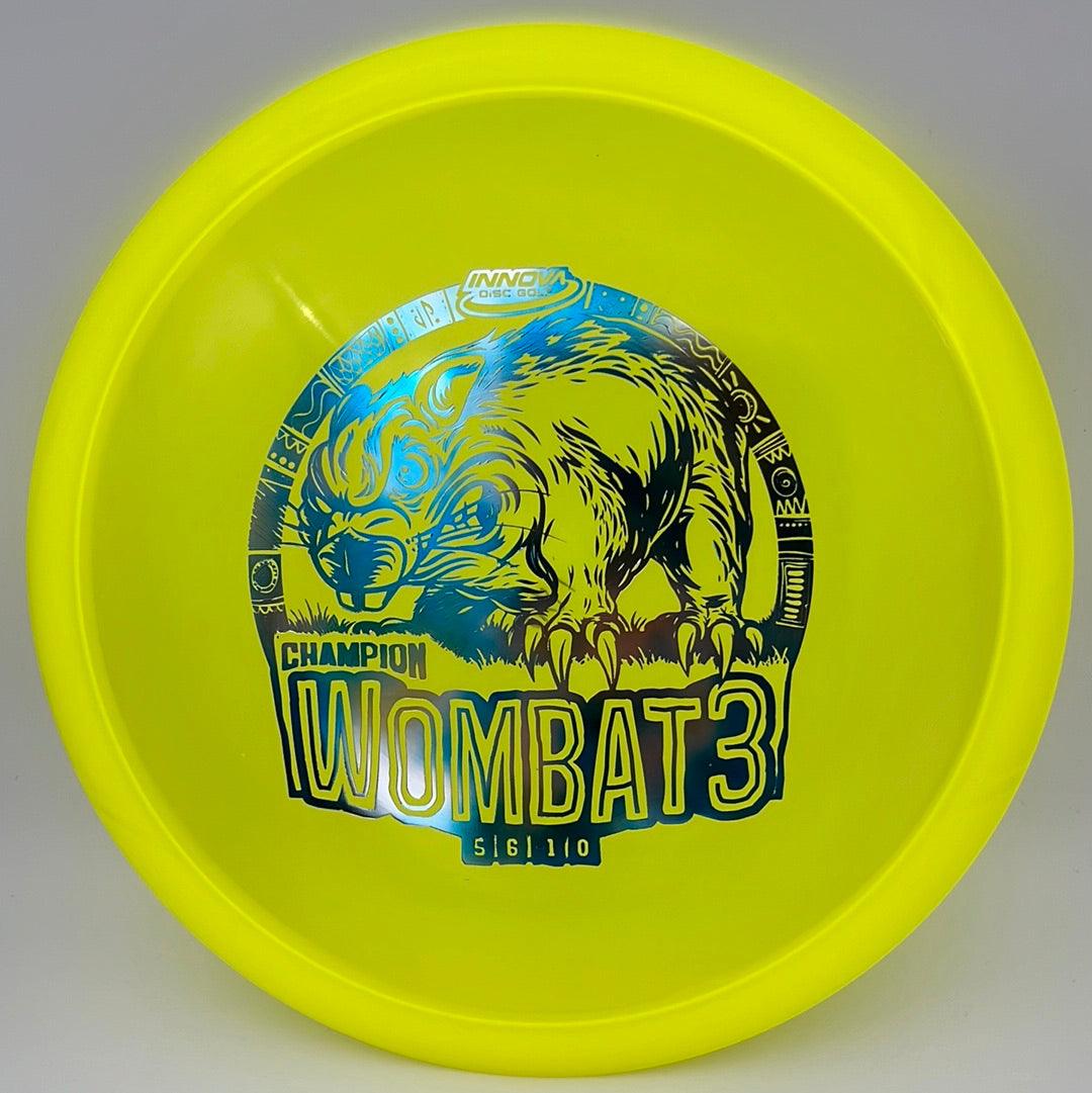 Champion Wombat3