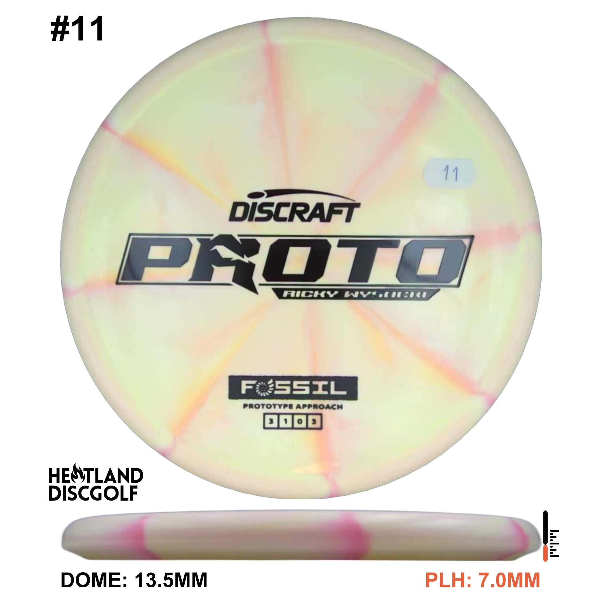 CT Swirl Fossil - Ricky Wysocki Prototype