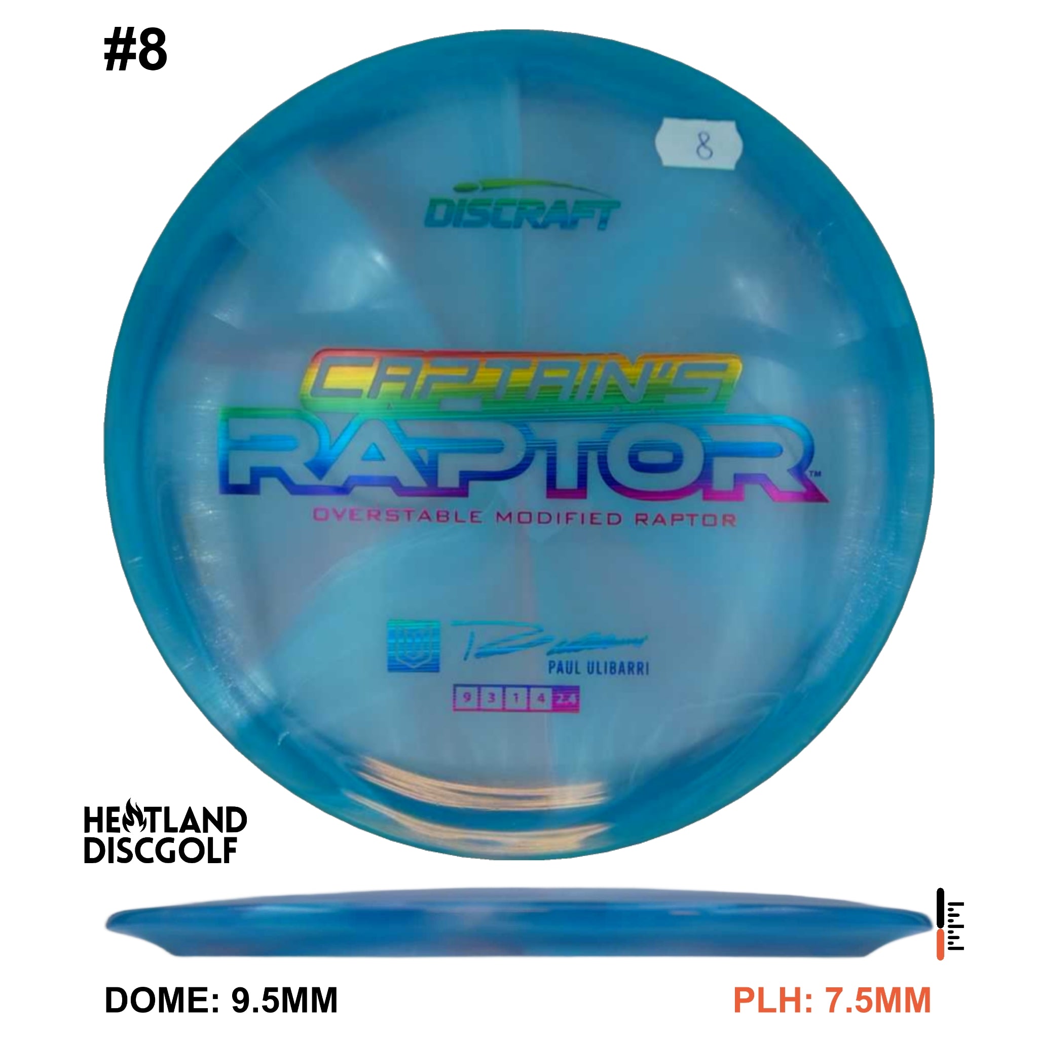 Z Swirl Captain's Raptor - Paul Ulibarri tour series 2025