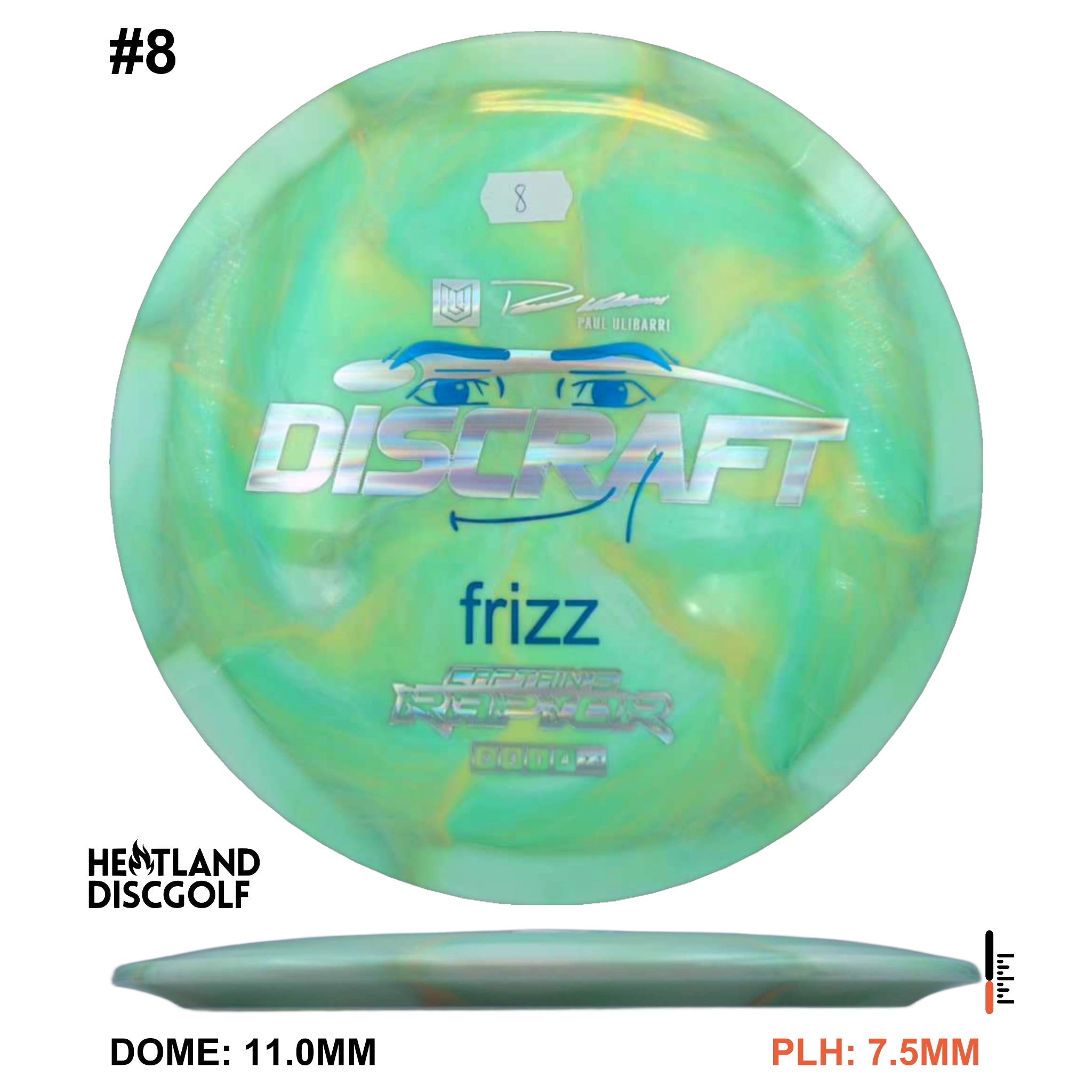 ESP Swirl Captain's Raptor - 2023 Run Overstamped