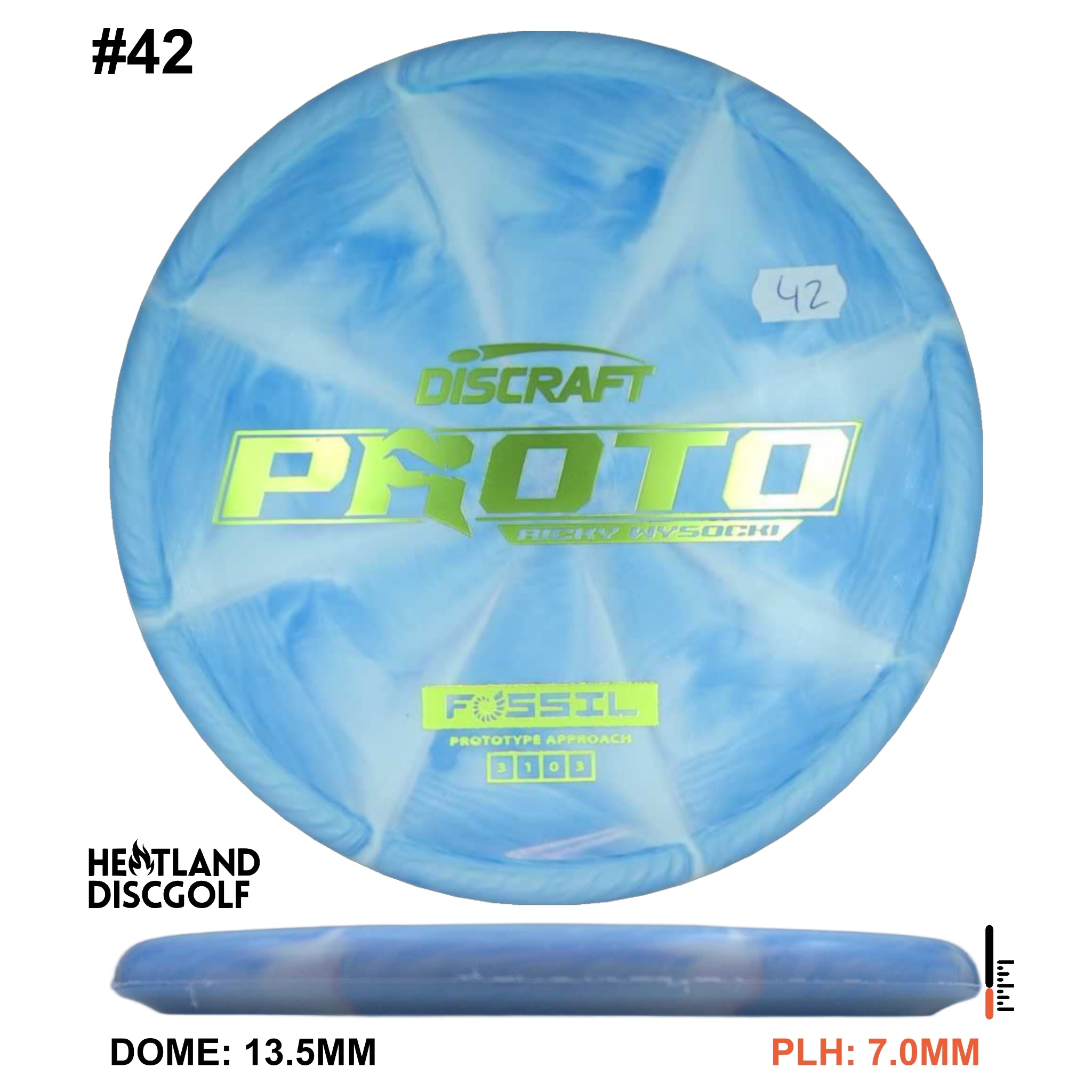 CT Swirl Fossil - Ricky Wysocki Prototype