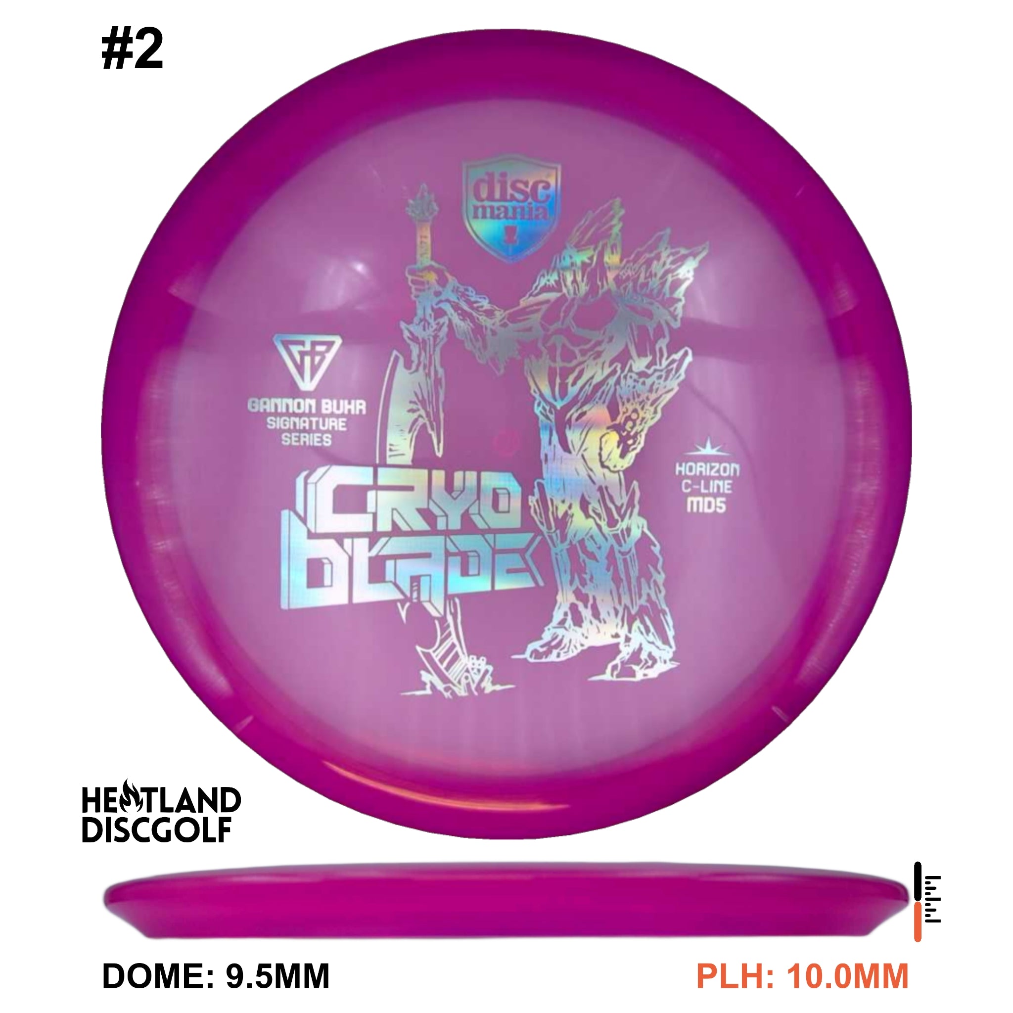 Cryo Blade Gannon Buhr Signature Series Horizon C-Line MD5