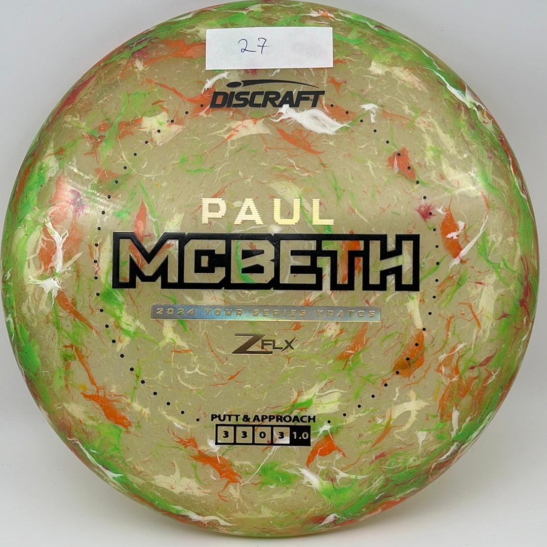 Z FLX Jawbreaker Kratos - Tour Series Paul Mcbeth 2024