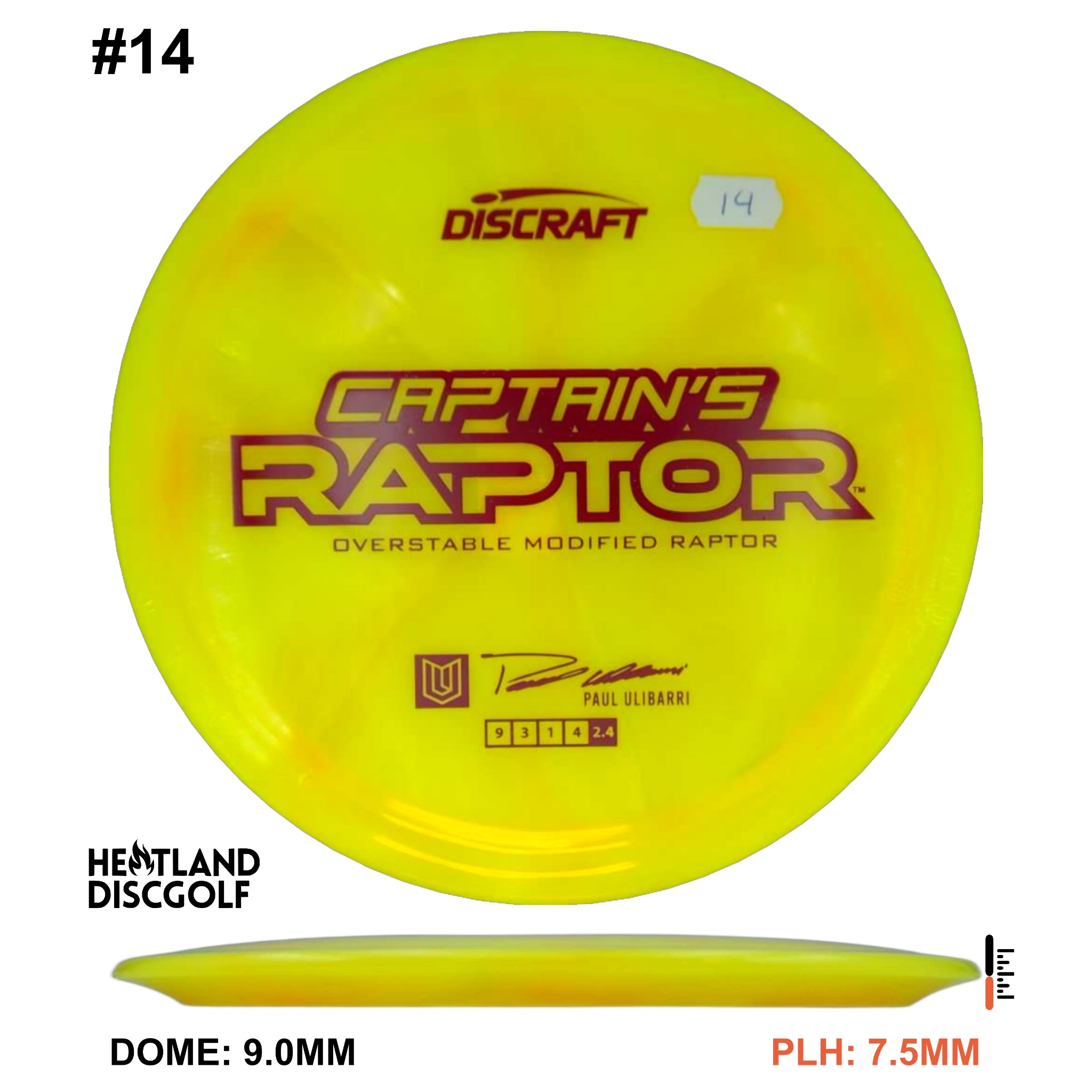 Z Swirl Captain's Raptor - Paul Ulibarri tour series 2025